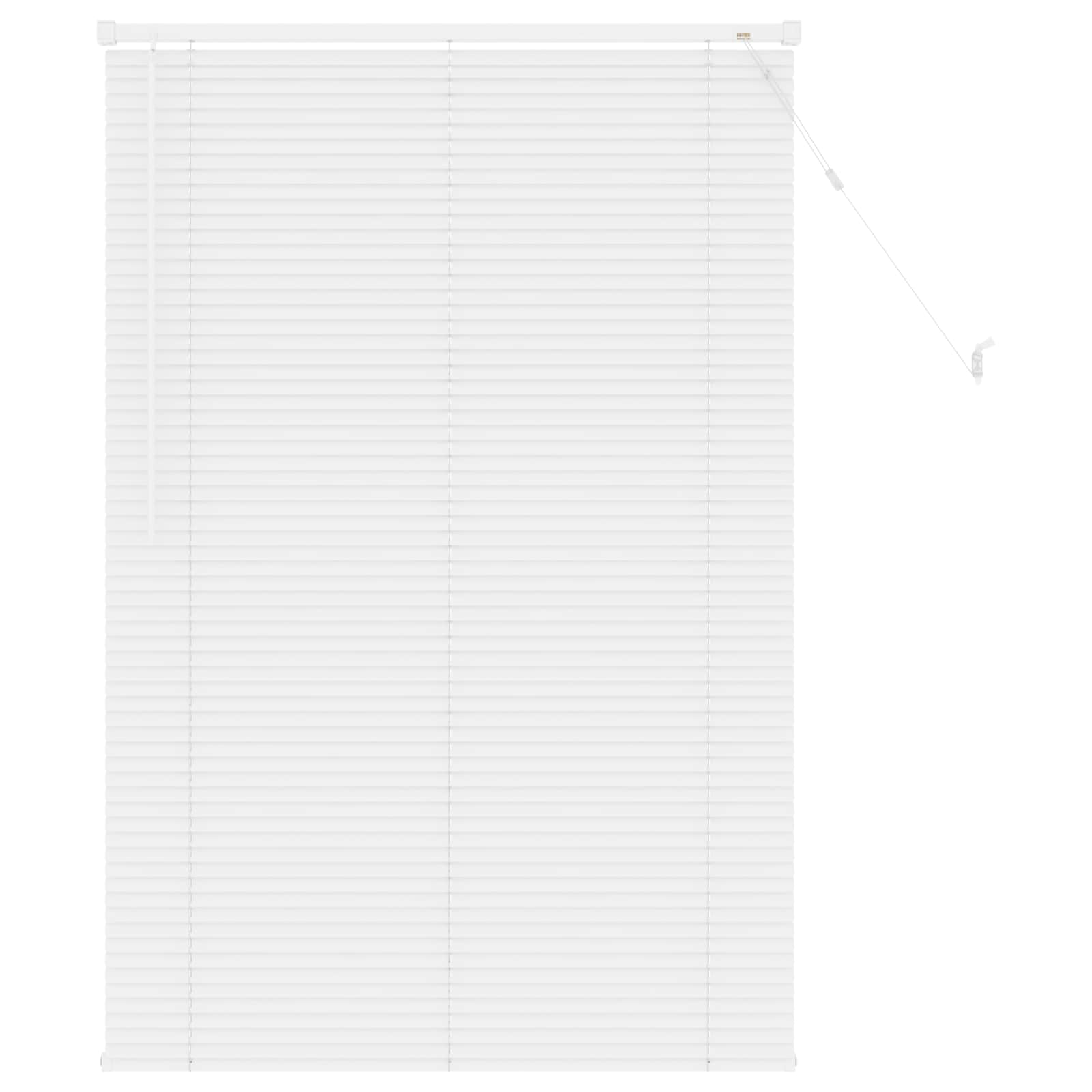 Zsaluzia állítható fehér 150 x 70 cm pvc