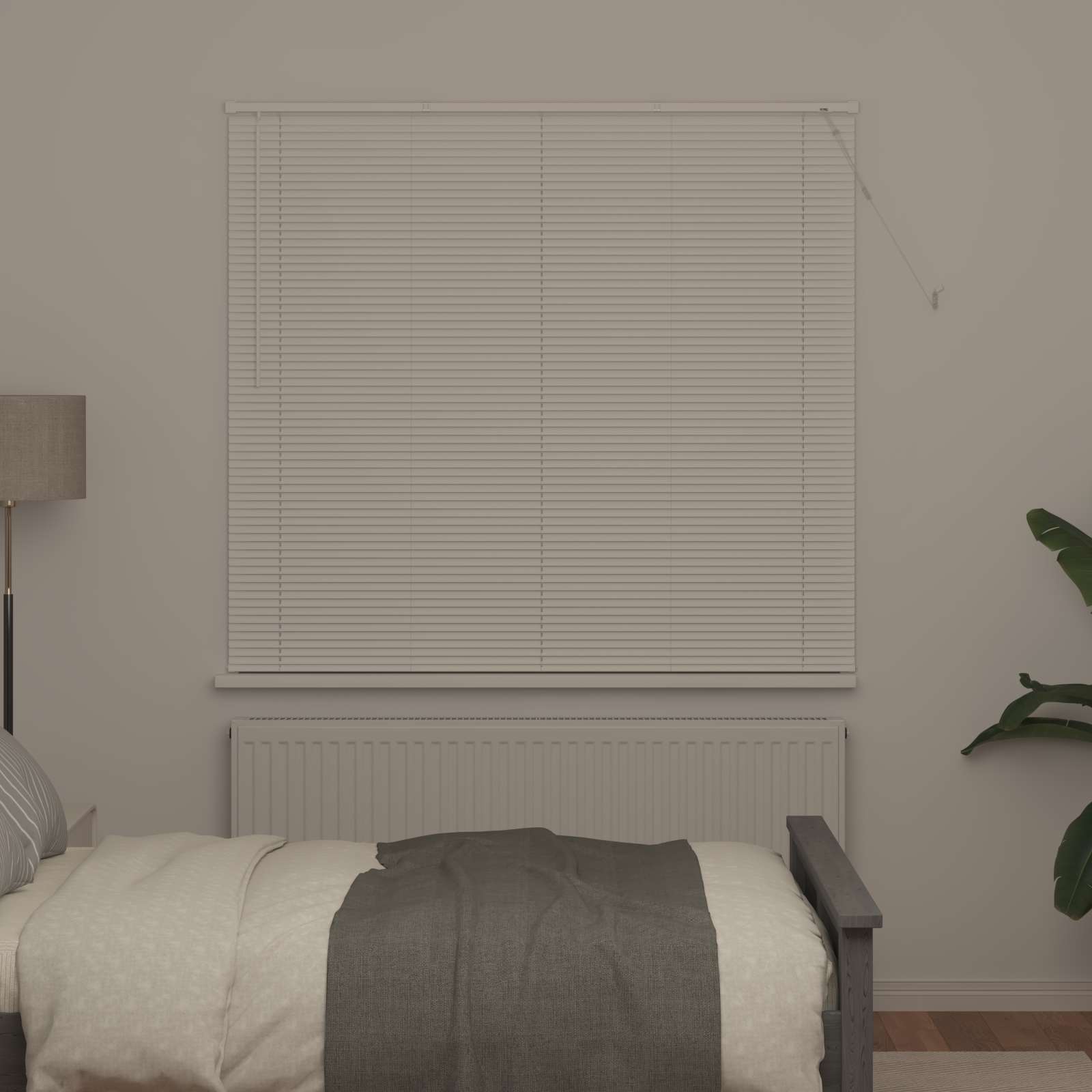 Zsaluzia állítható fehér 150 x 140 cm pvc