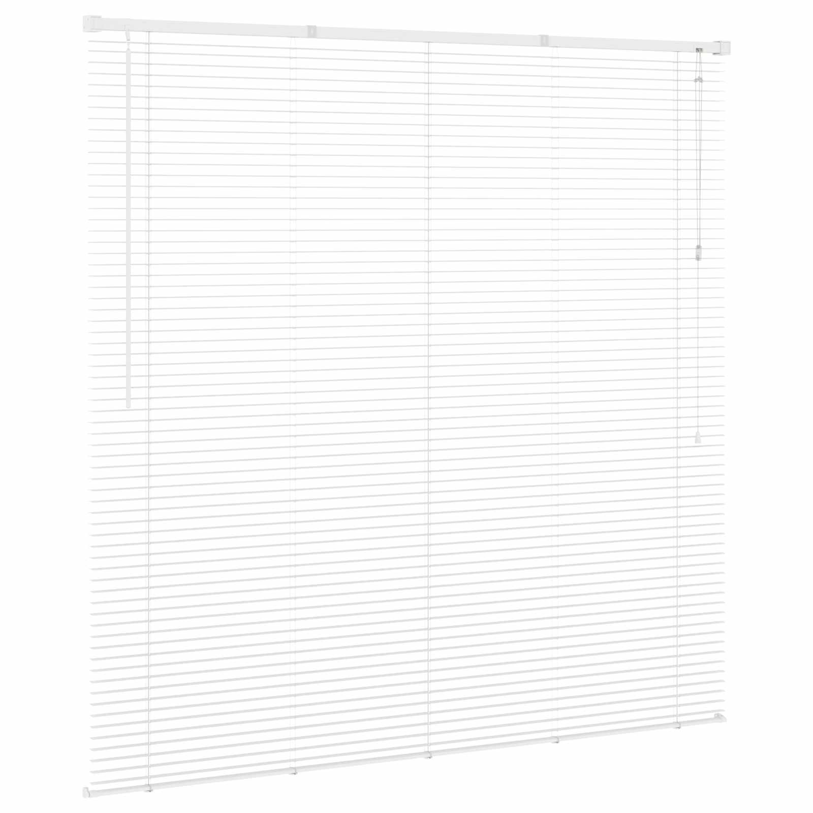 Zsaluzia állítható fehér 150 x 150 cm pvc