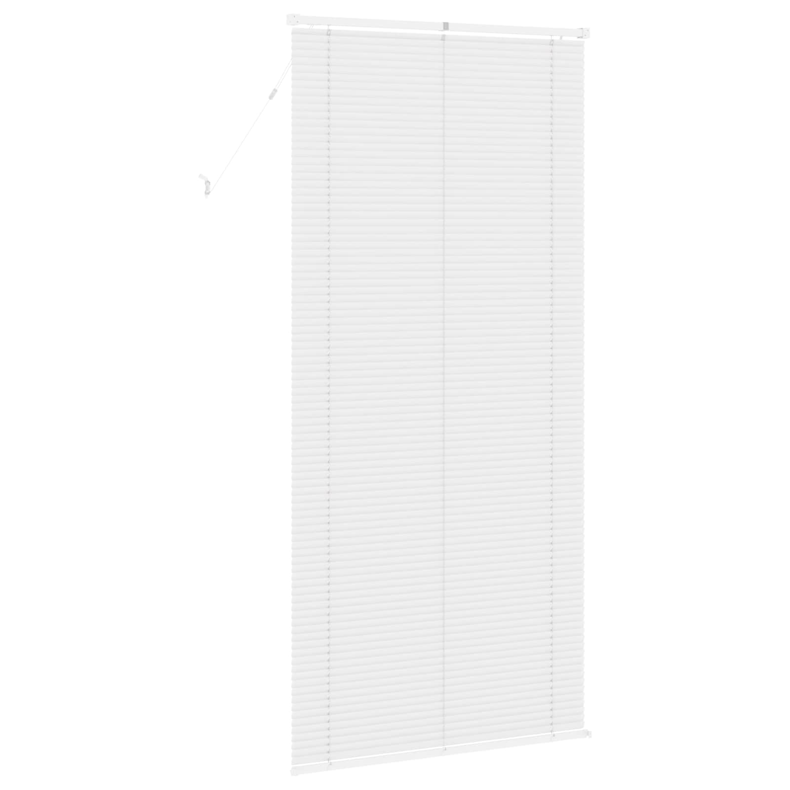 Zsaluzia állítható fehér 213 x 90 cm pvc