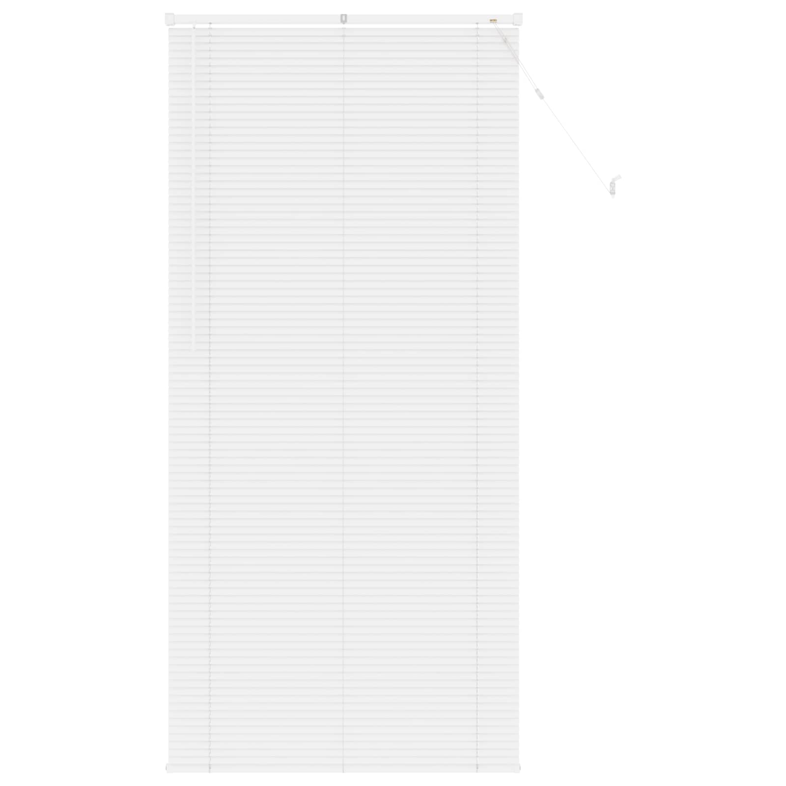 Zsaluzia állítható fehér 213 x 90 cm pvc