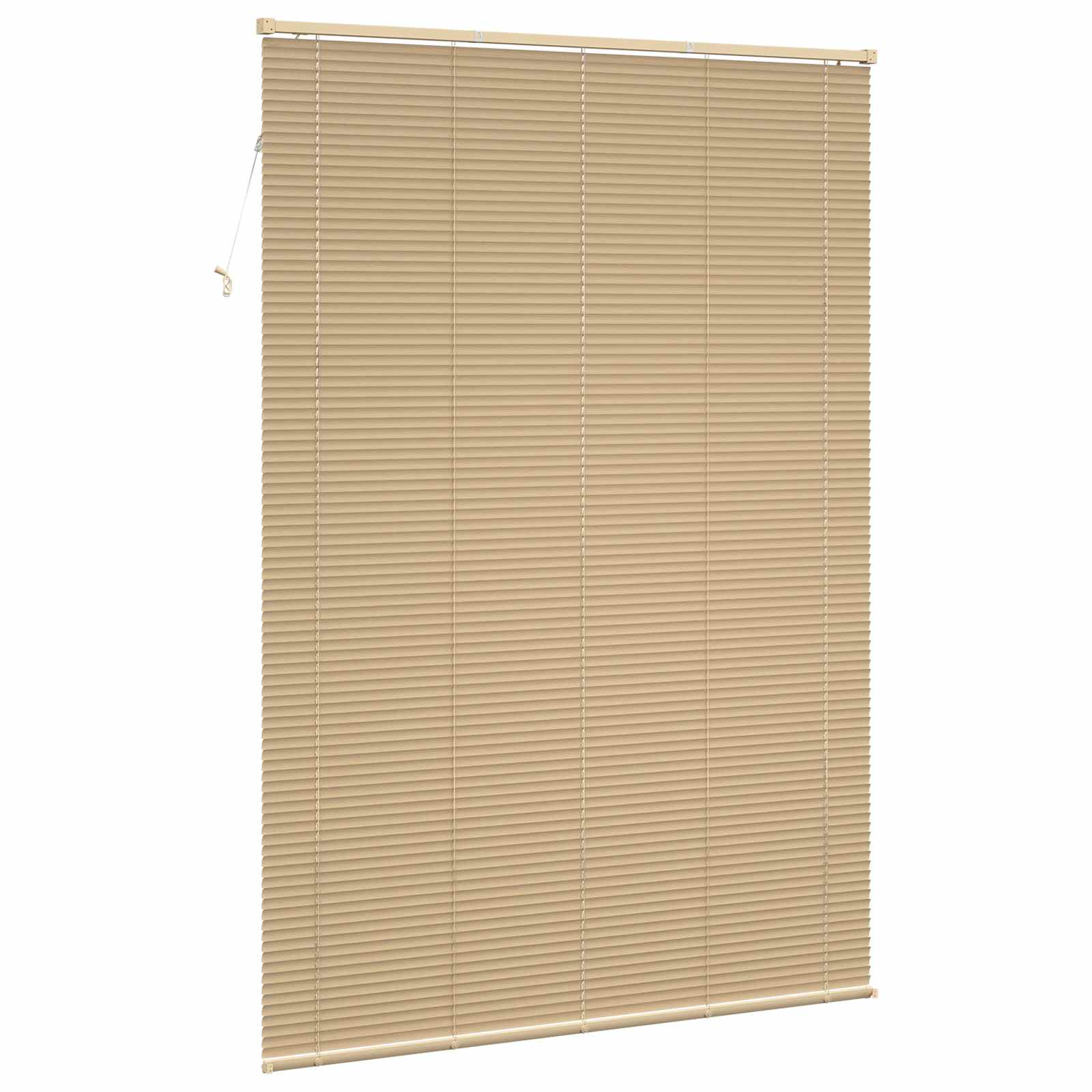 Zsaluzia állítható világos barna mintával 213 x 150 cm pvc