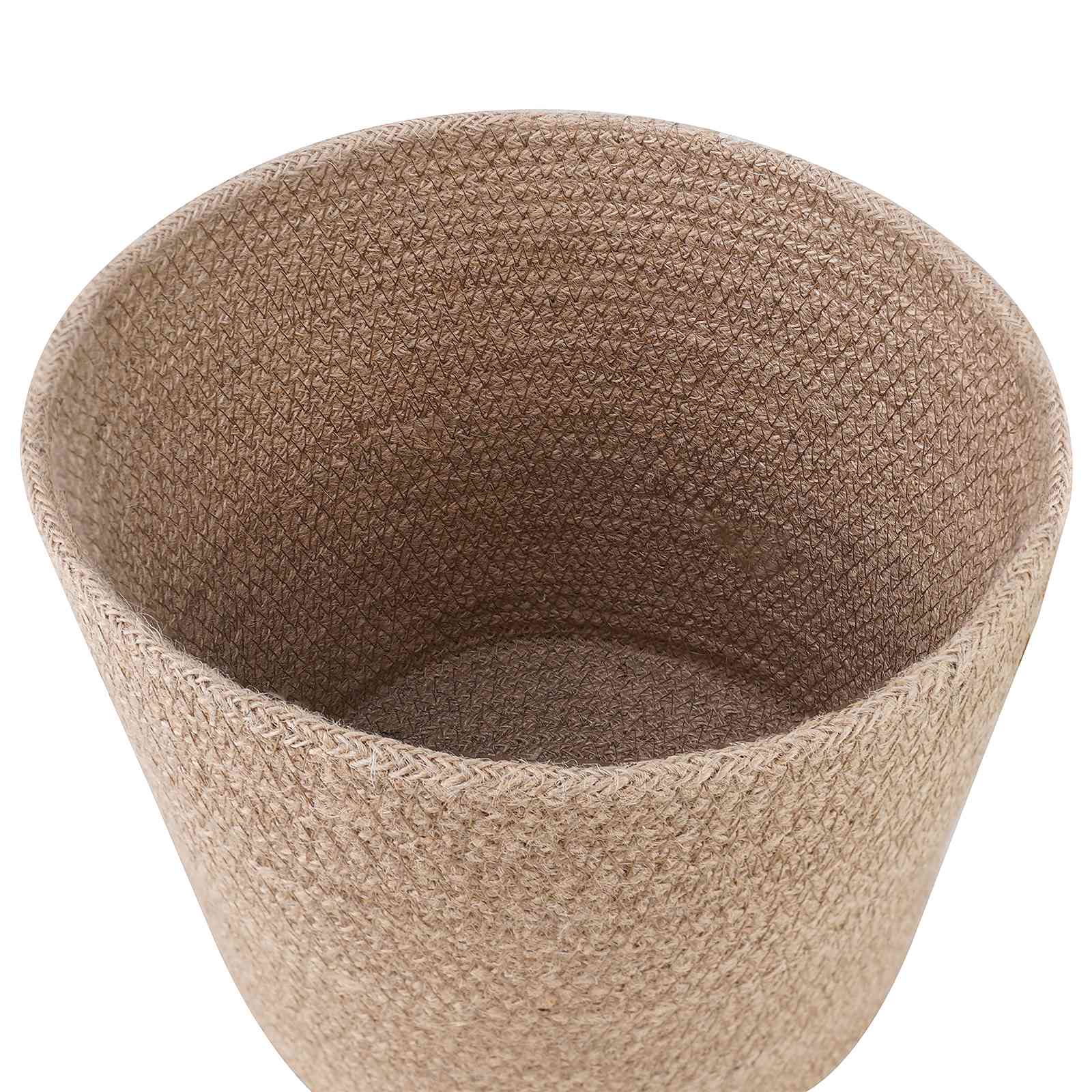 Növényi cserép készlet 2 pcs természetes ø 21 x 21 cm