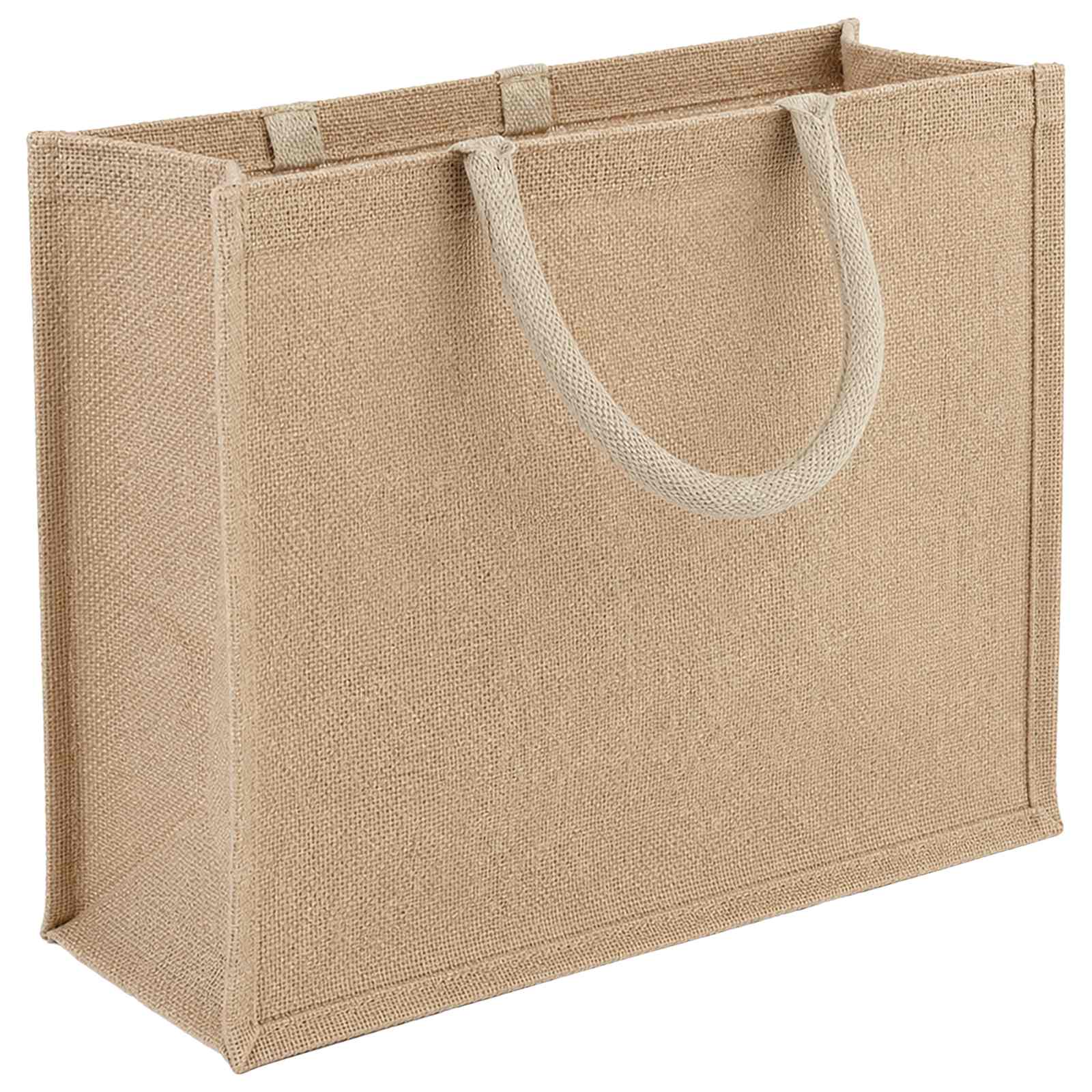Juta táskák 5 természetes 42 x 33 x 19 cm 100% tossa juta