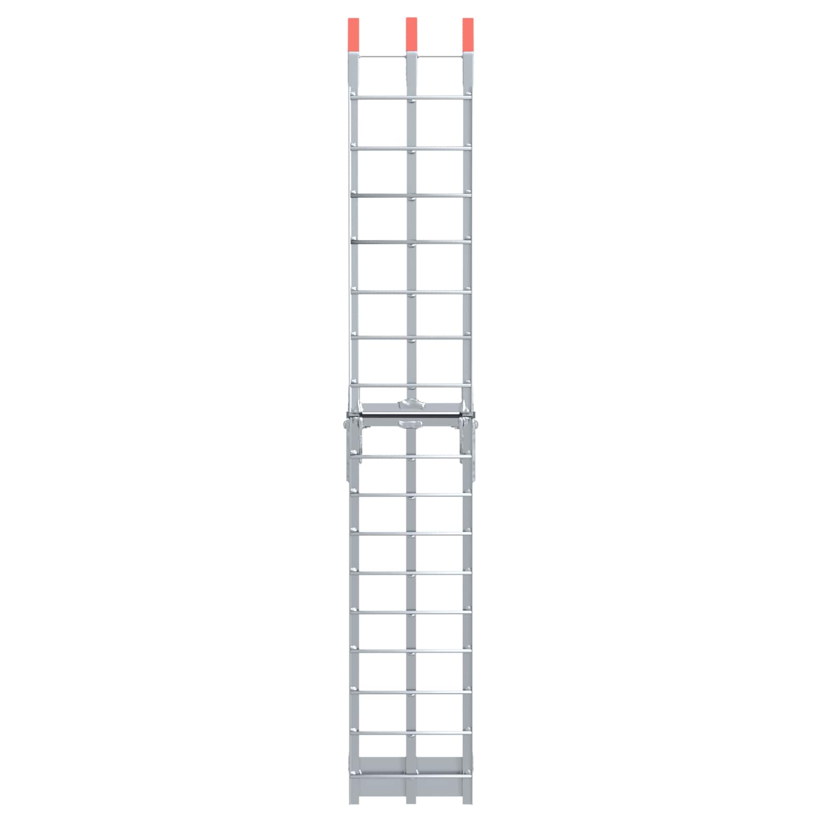 Rakodó rámpa ezüst 178 x 29 x 14 cm alumínium