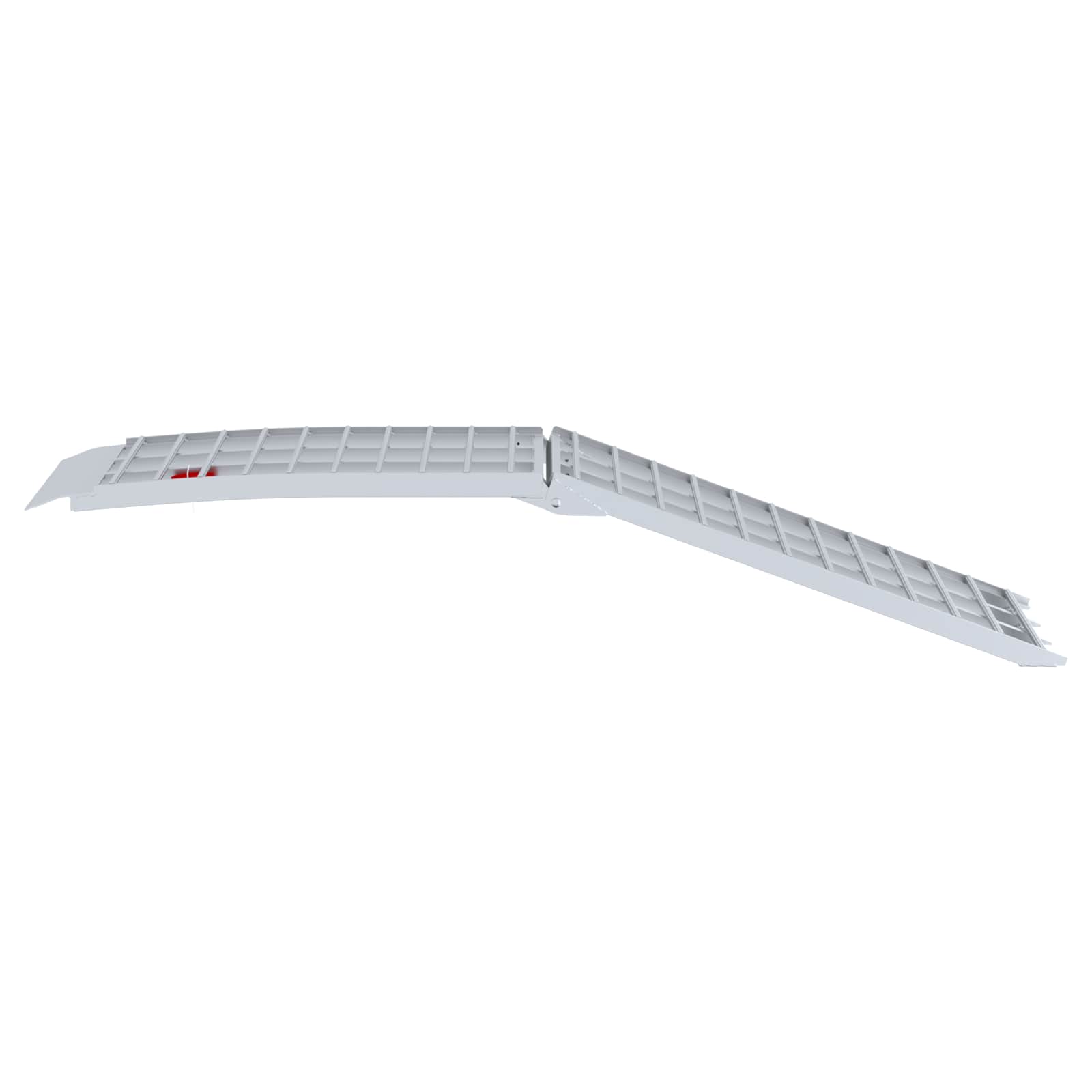 Rakodó rámpa ezüst 230 x 44 x 13 cm alumínium