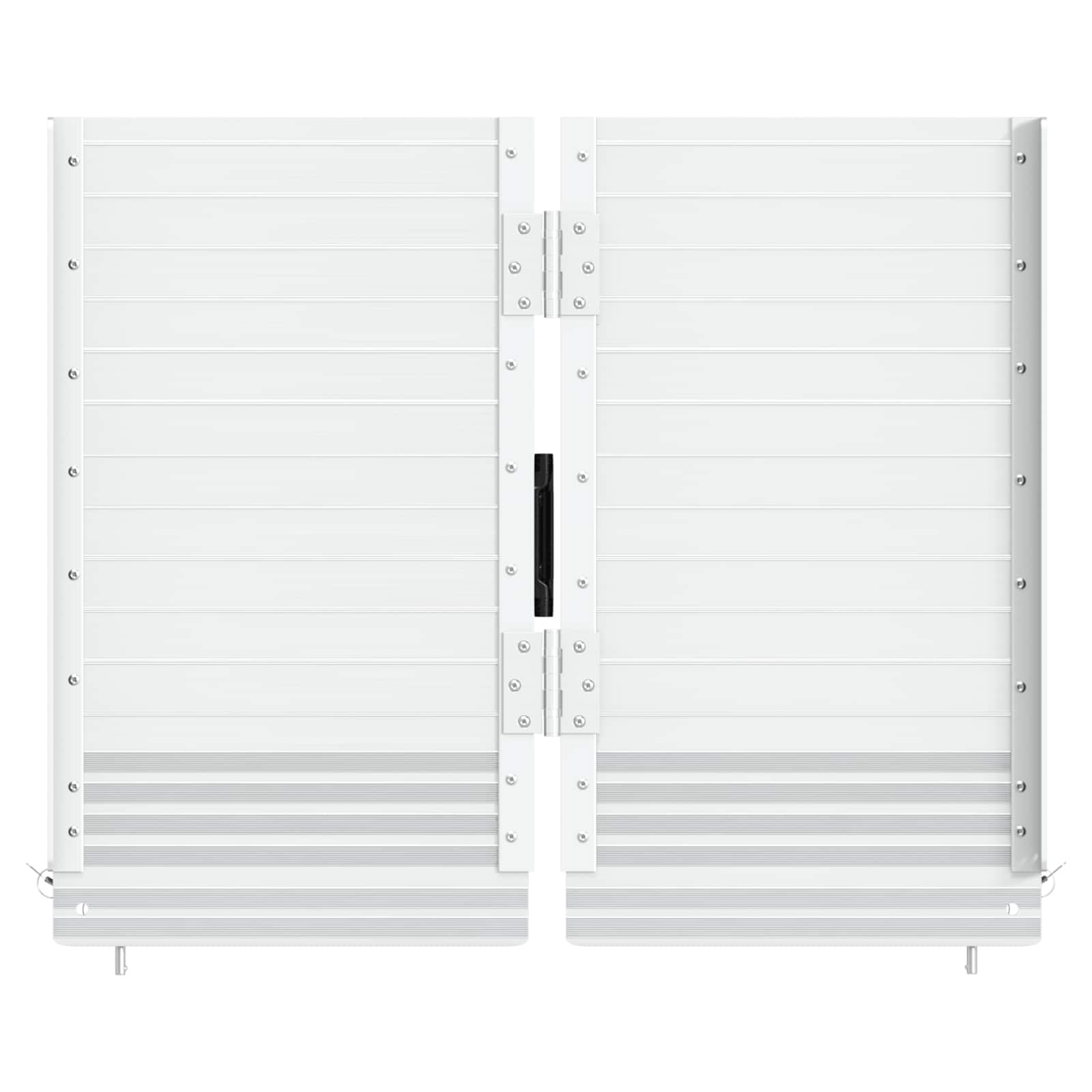 Kerekesszék rámpa ezüst 62 x 73 x 5 cm alumínium