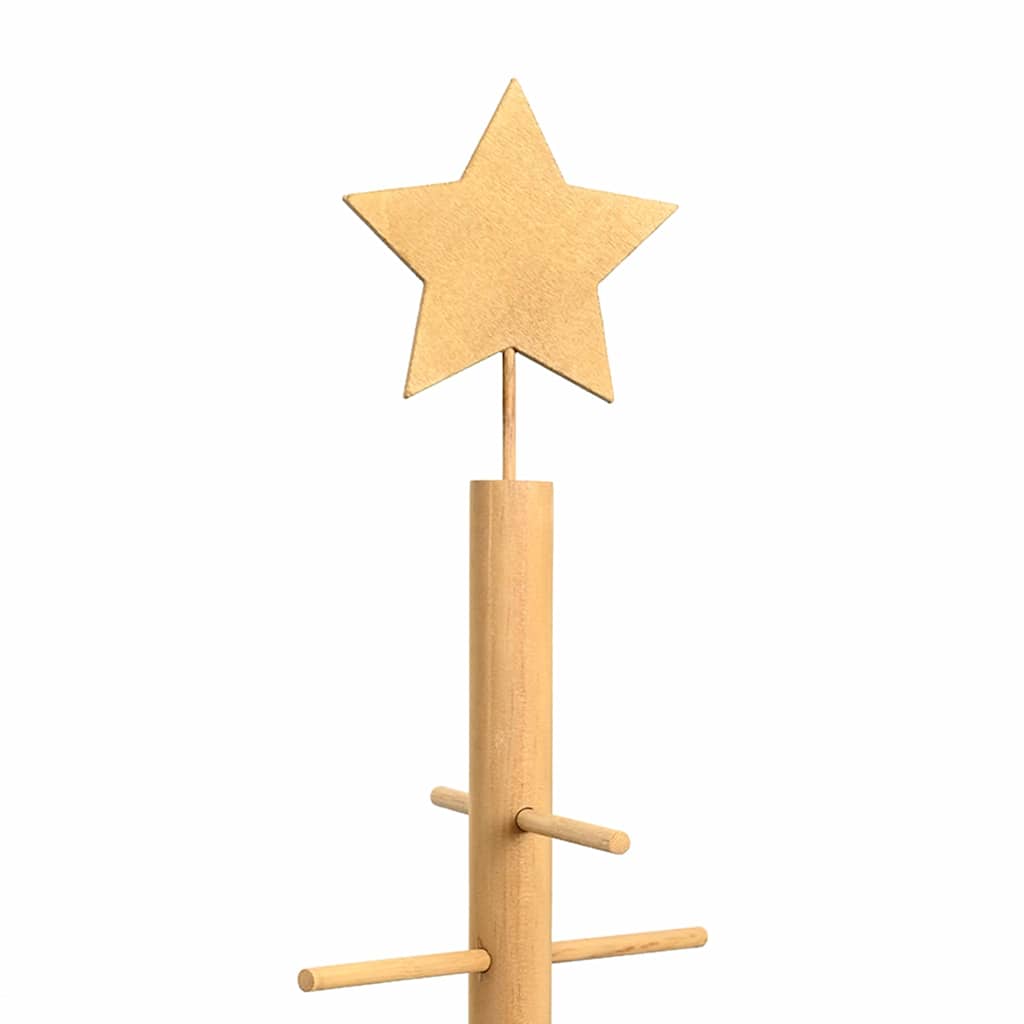 Fából készült karácsonyfa állvánnyal barna 150 cm bambusz Fából készült karácsonyfa állvánnyal barna 150 cm bambusz