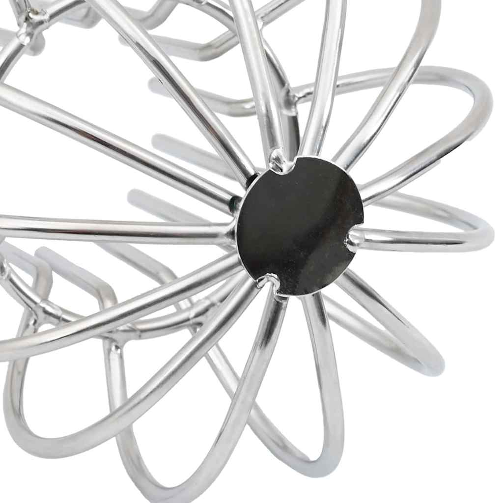 Cseppentő levélvédő 8 pcs ezüst 75 mm rozsdamentes acél