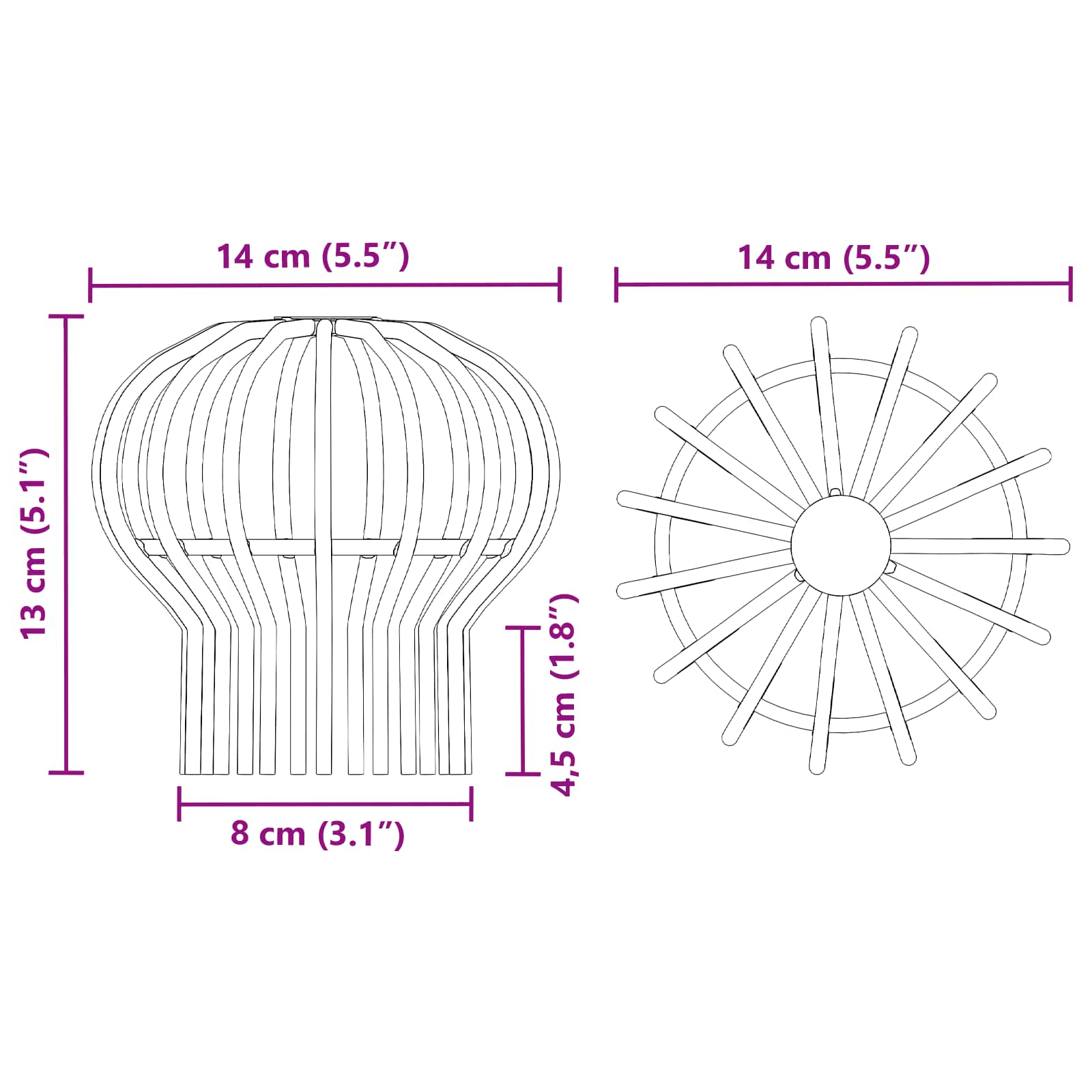 Cseppentő levélvédő 2 pcs ezüst 110 mm rozsdamentes acél
