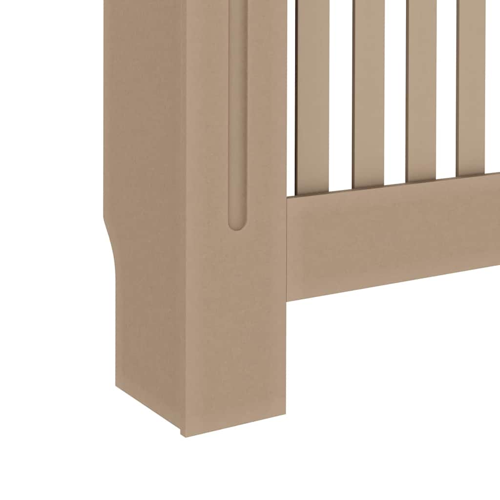 Radiátor fedezék 2 pcs sonoma tölgy 112 x 19 x 81,5cm faanyag