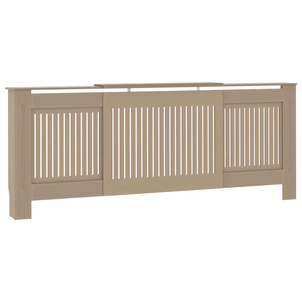 Radiátor fedezék 2 pcs sonoma tölgy 205 x 20,5 x 81,5cm