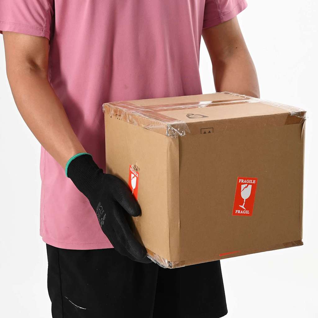 Munkakesztyűk 12 pcs fekete 10 / xl poliészter