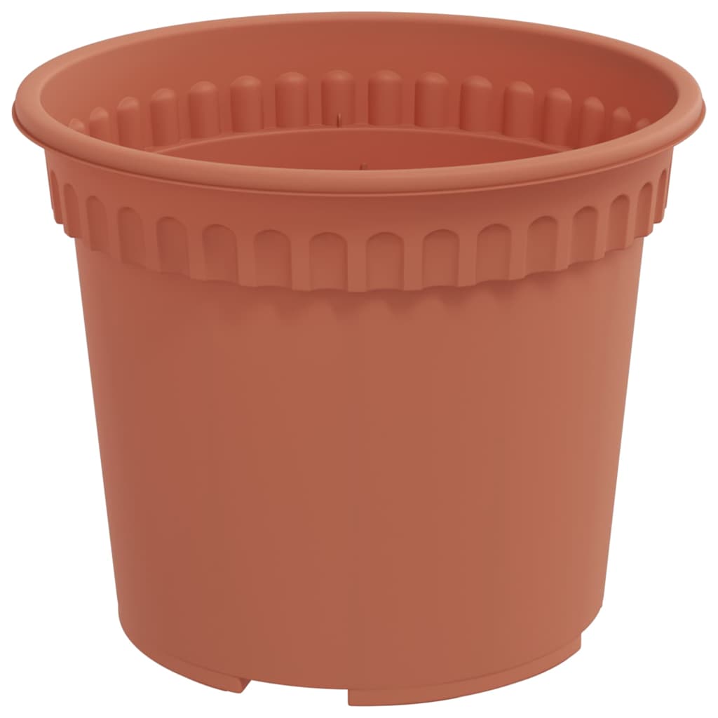 Növénycserép 6 pcs tégla vörös ø 12,5 x 10 cm műanyag