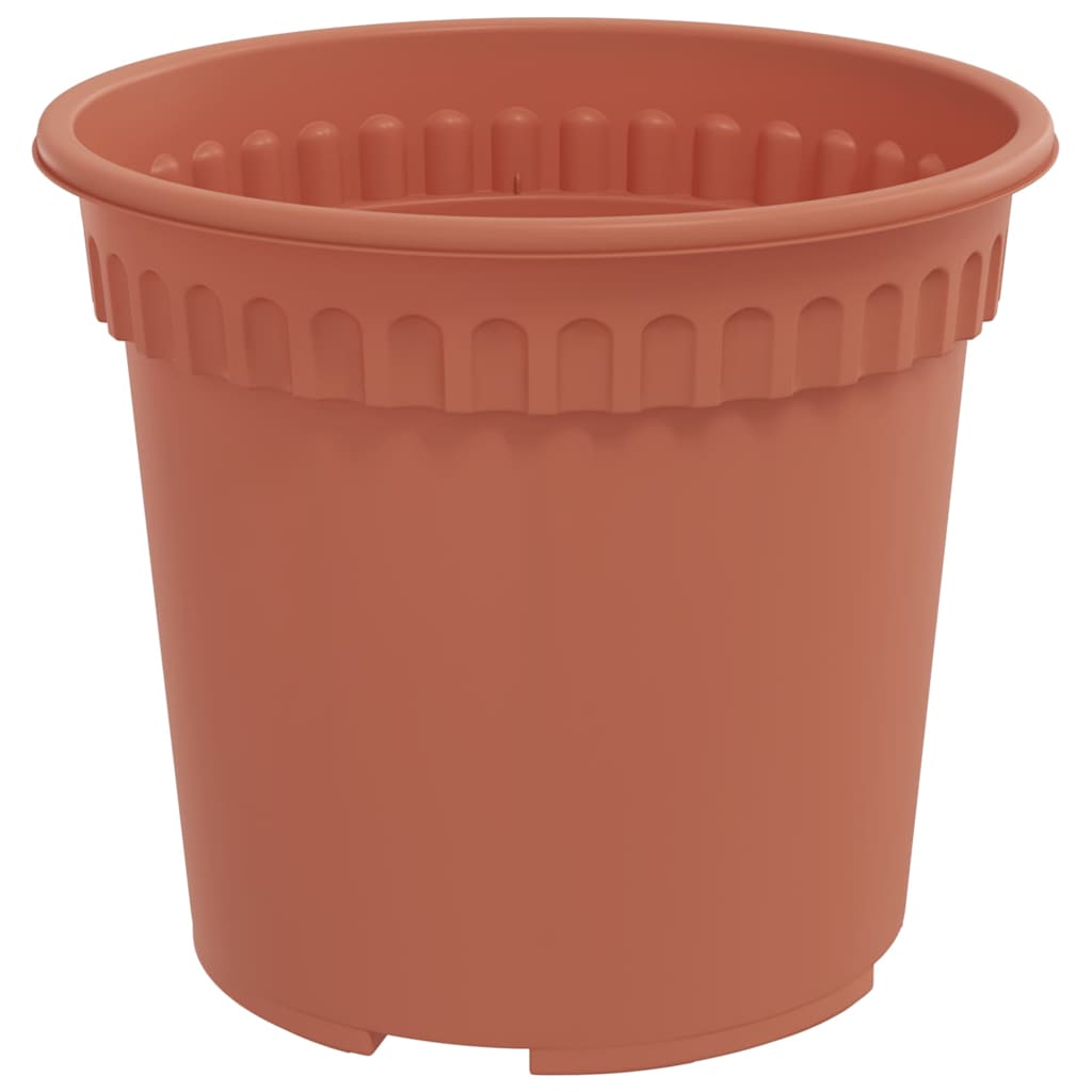 Növénycserép 6 pcs tégla vörös ø 15 x 12 cm műanyag