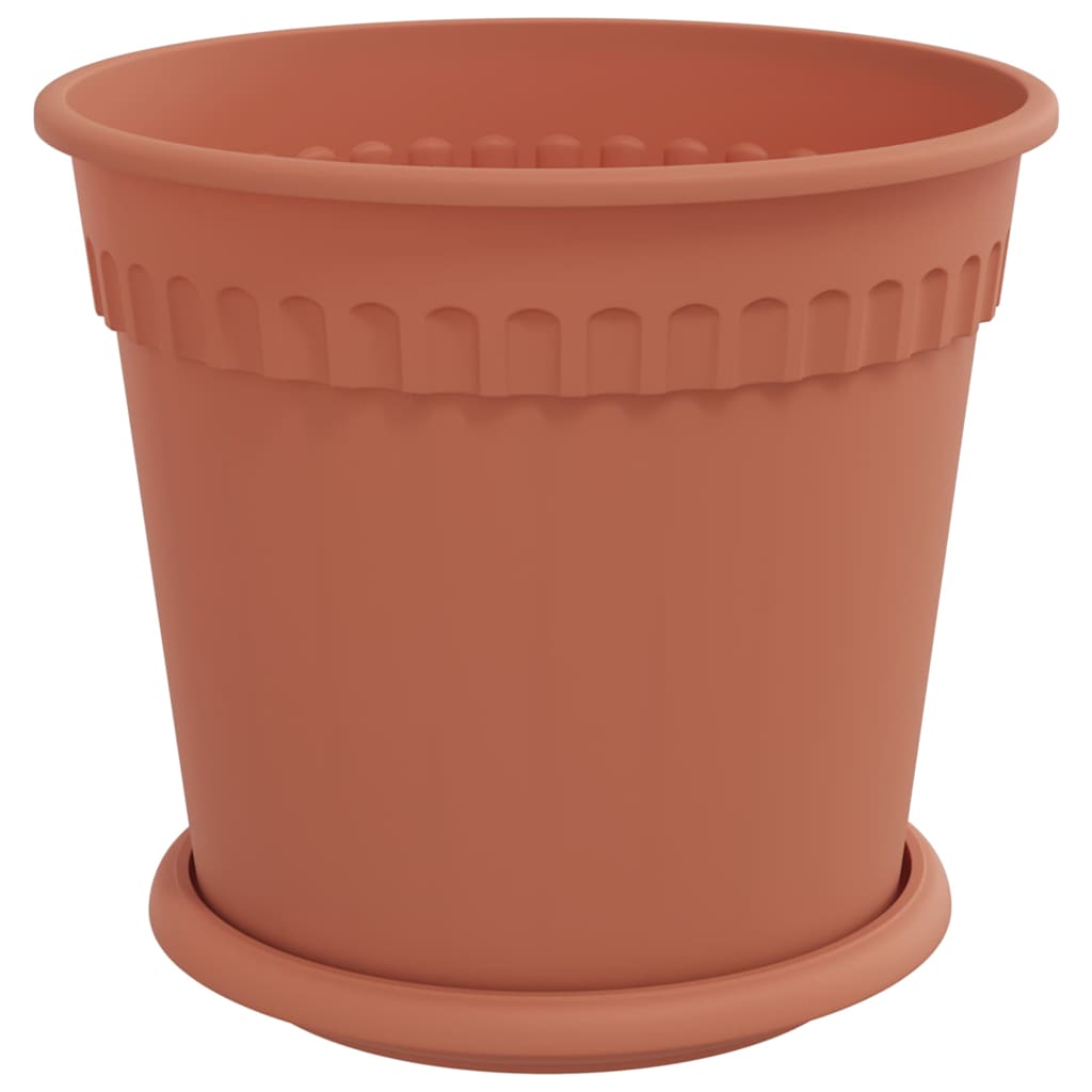 Növénycserép 6 pcs tégla vörös ø 19 x 16 cm műanyag