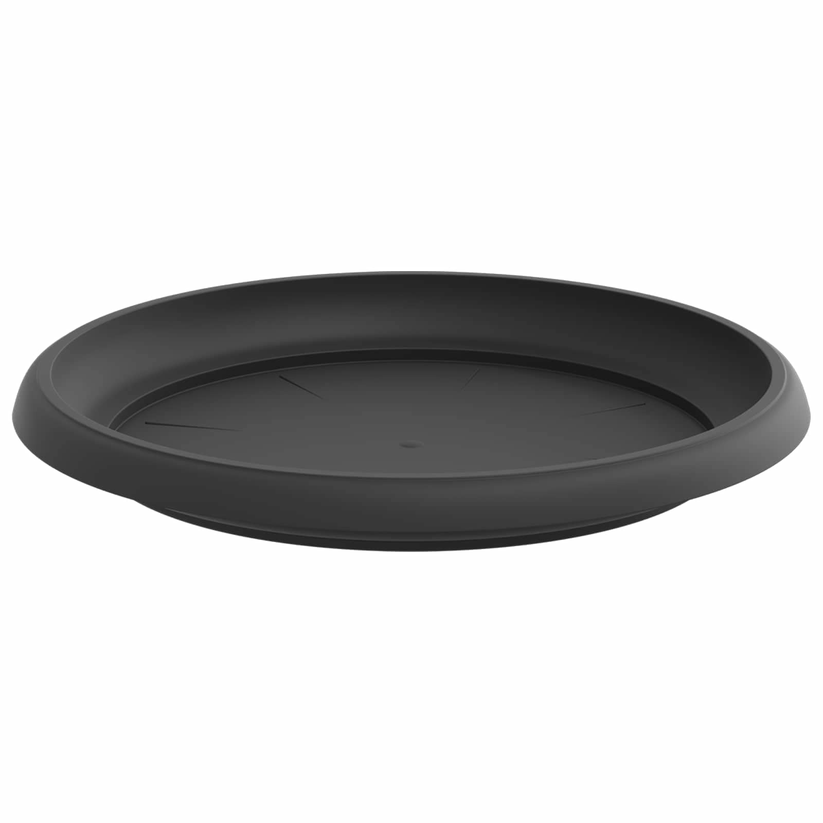 Növénycserép 6 pcs fekete ø 30 x 25 cm műanyag