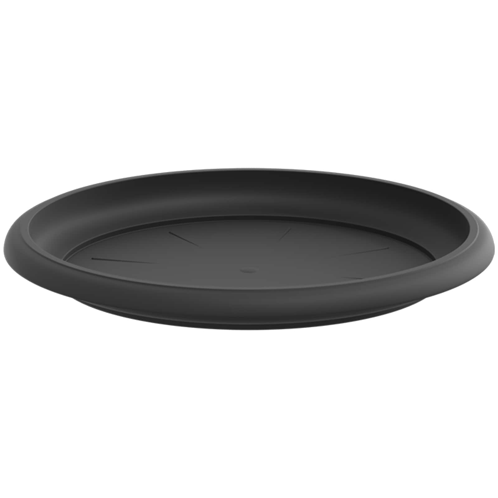 Növénycserép 24 pcs fekete ø 26 x 21.5 cm műanyag