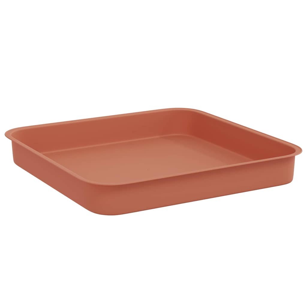 Növénycserép 24 pcs tégla vörös 16 x 16 x 14 cm műanyag