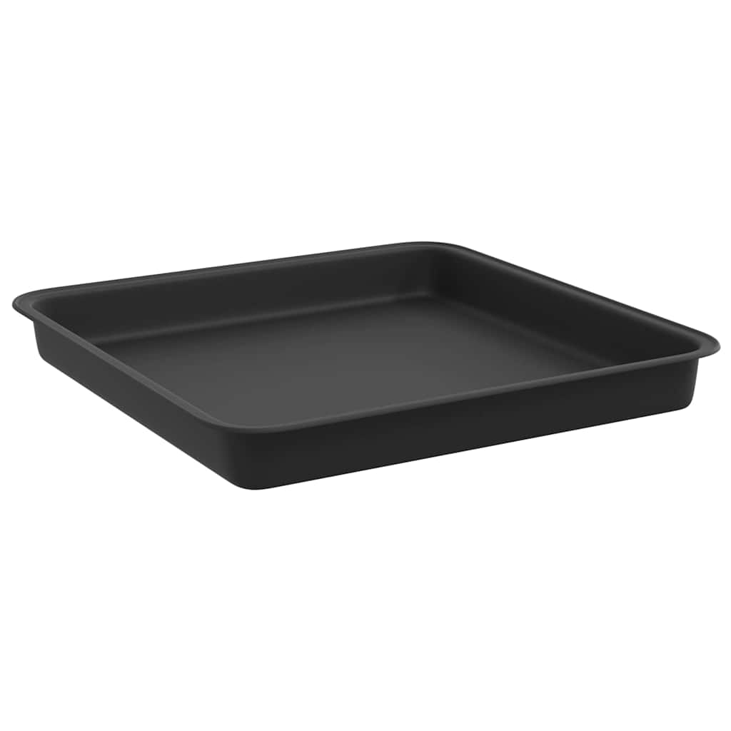 Növénycserép 24 pcs fekete 23 x 23 x 17,5 cm műanyag