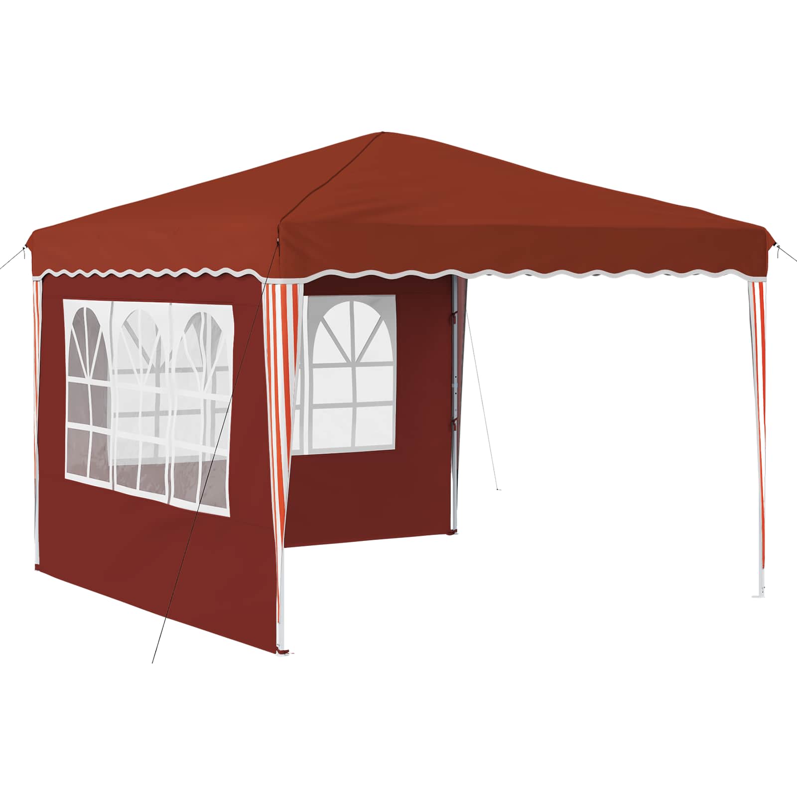 Parti sátor terrakotta 288 x 288 x 245 cm oxford szövet