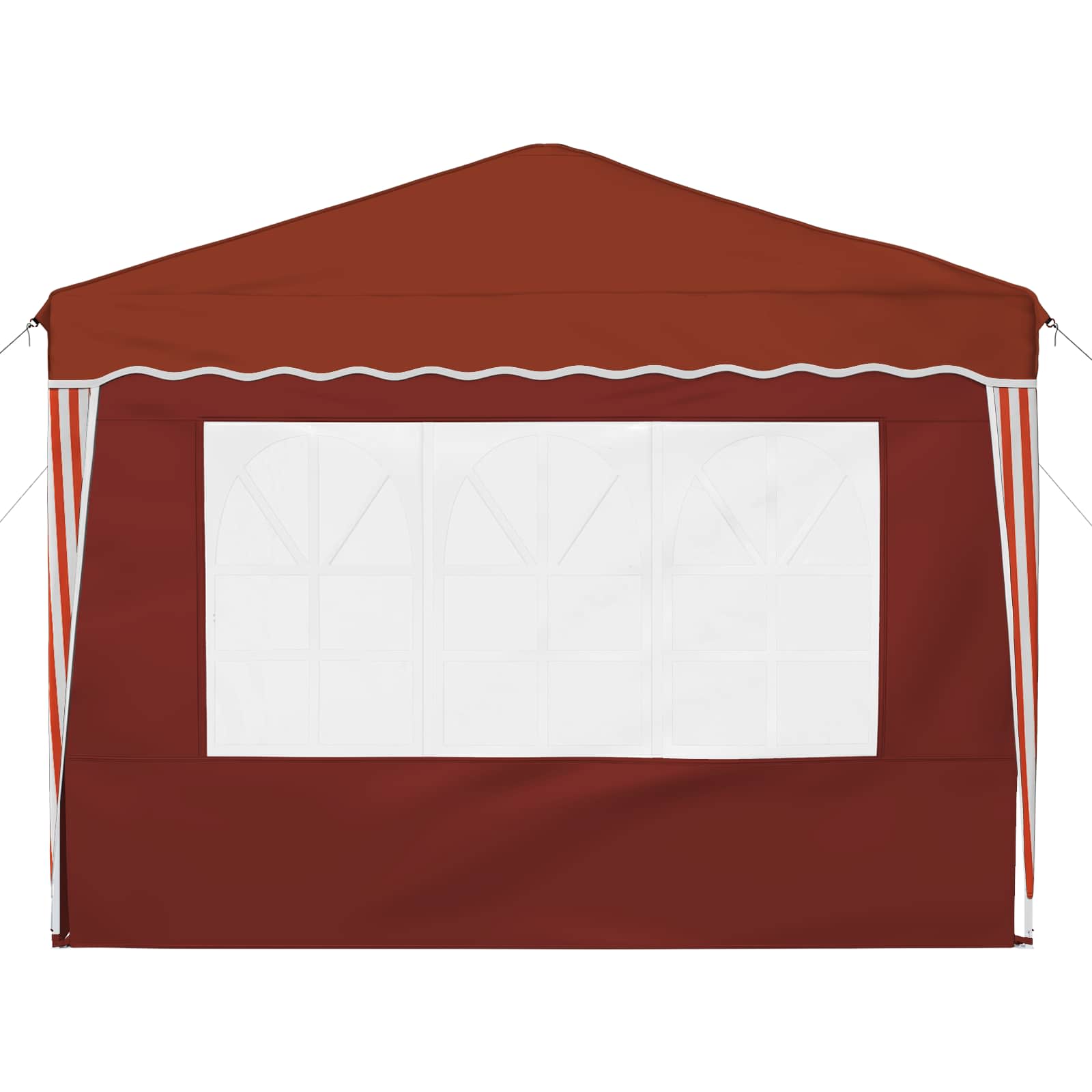 Parti sátor terrakotta 288 x 288 x 245 cm oxford szövet