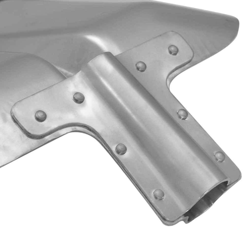 Lapát fej 4 pcs ezüst 45 x 38 cm alumínium