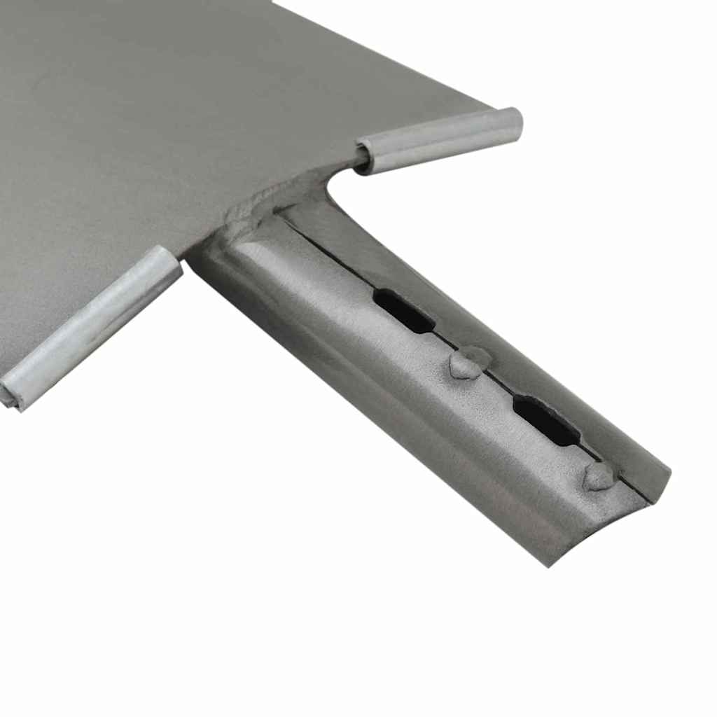 Lapát fej 4 pcs ezüst 43 x 17 cm porszórt acél