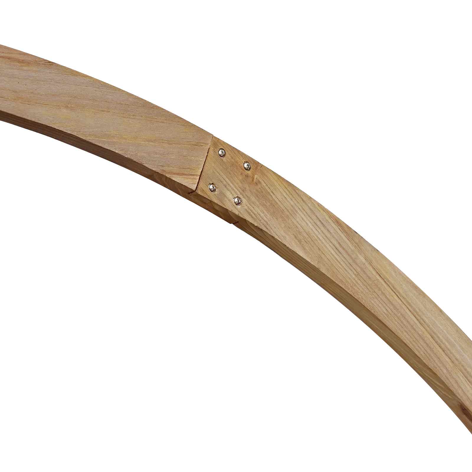 Esküvői ív világos barna 224 x 80 x 220 cm tömör fenyőfa