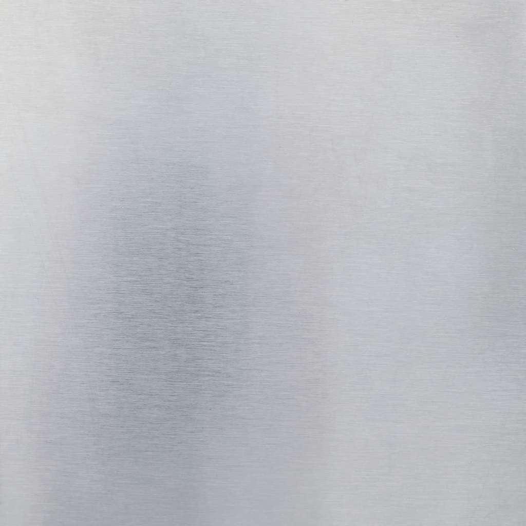 Kerti kapu zárral ezüst 85 x 120 cm rozsdamentes acél
