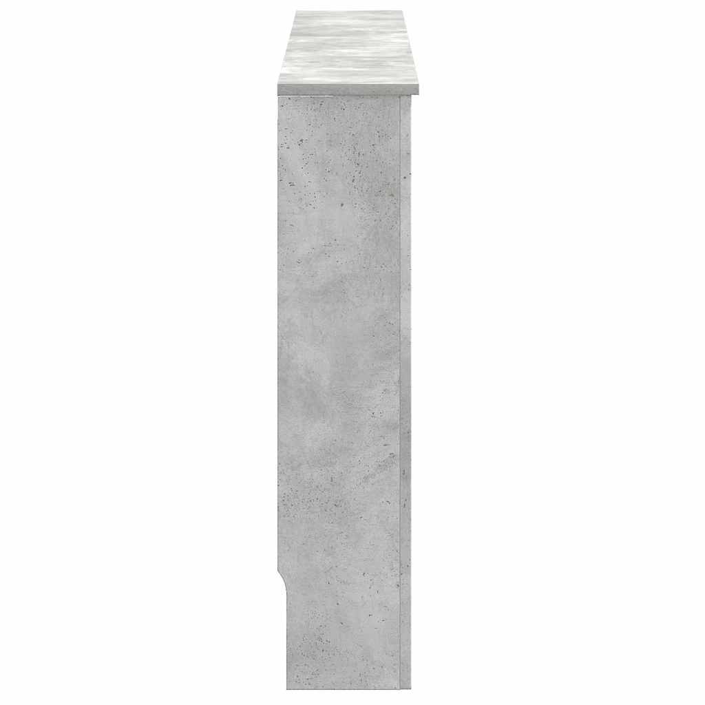 Radiátor fedezék beton szürke 172 x 19 x 81,5 cm faanyag