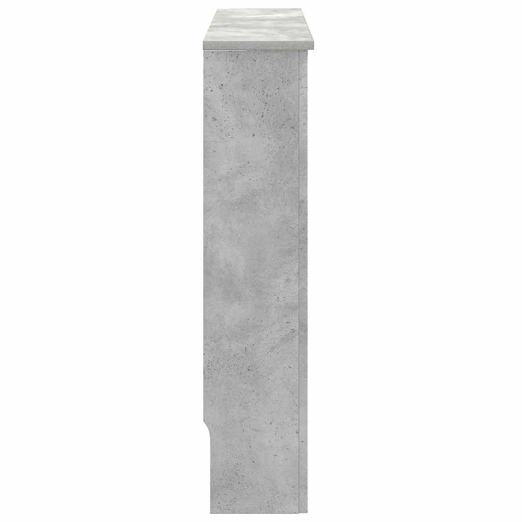 Radiátor fedezék beton szürke 78 x 19 x 81,5 cm faanyag