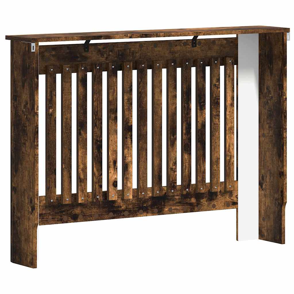 Radiátor fedezék füstölt tölgy 112 x 19 x 81,5 cm faanyag