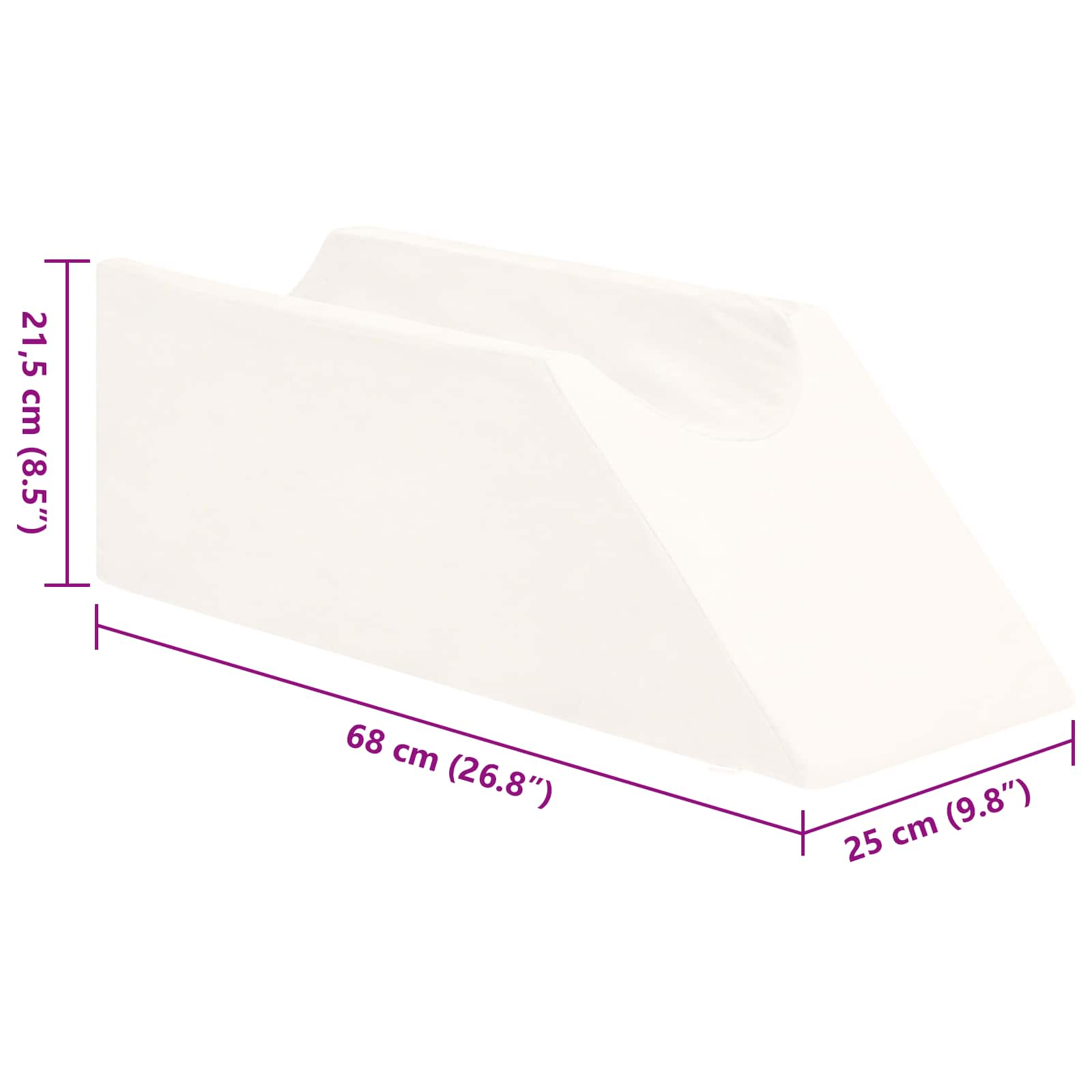 Lábpárna egyszínű fehér