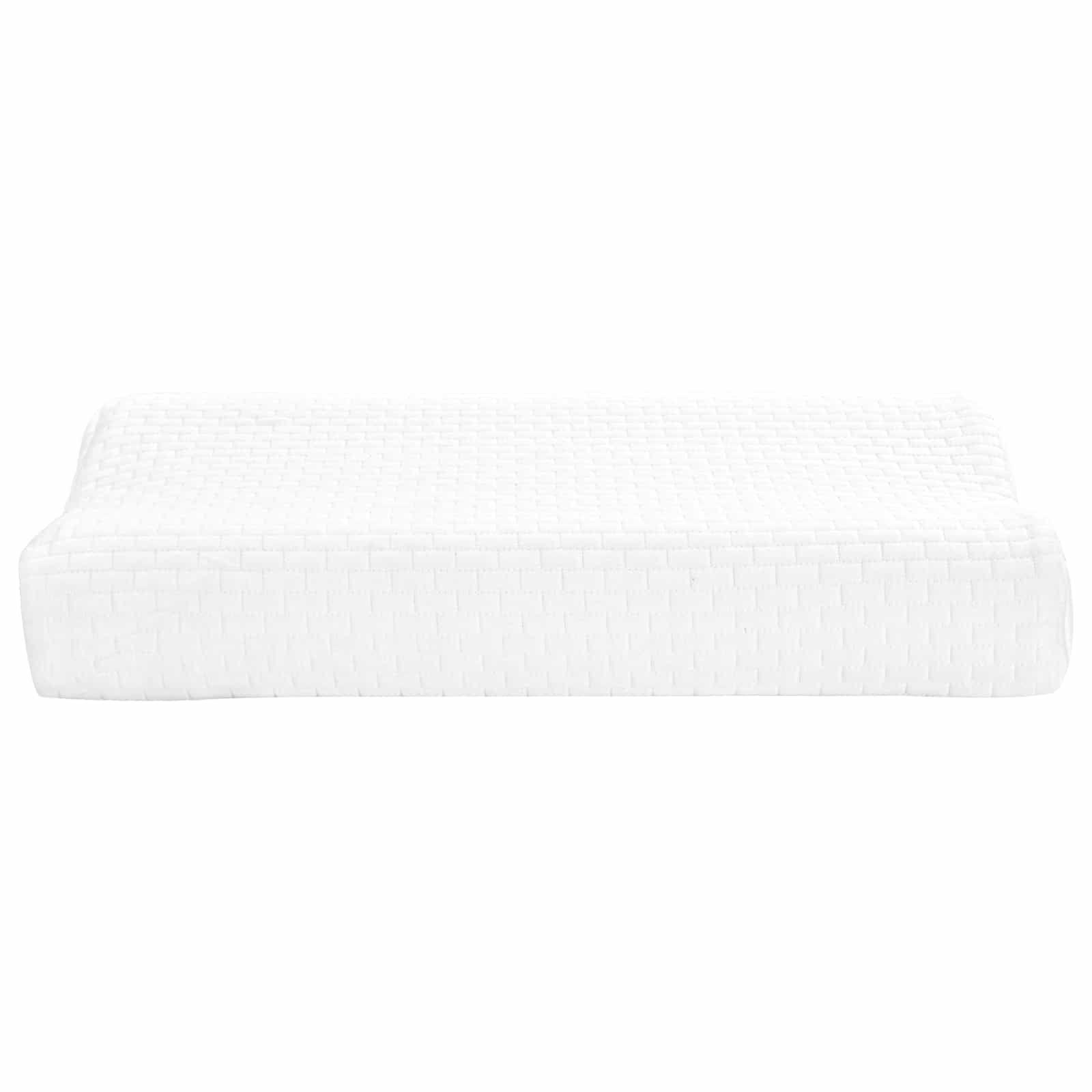 Alvó párna egyszínű fehér 50 x 30 x 10,5 cm memóriahab