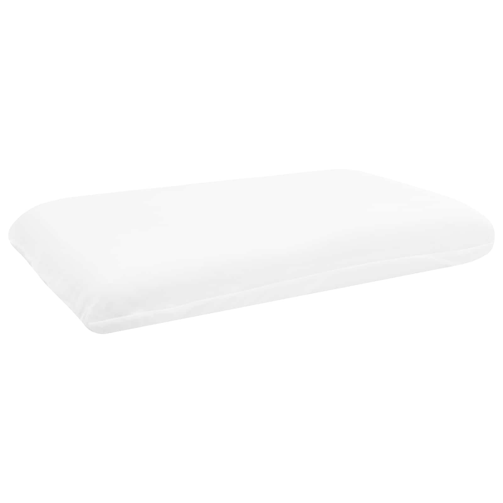 Alvó párna egyszínű fehér 50 x 30 x 10,5 cm memóriahab