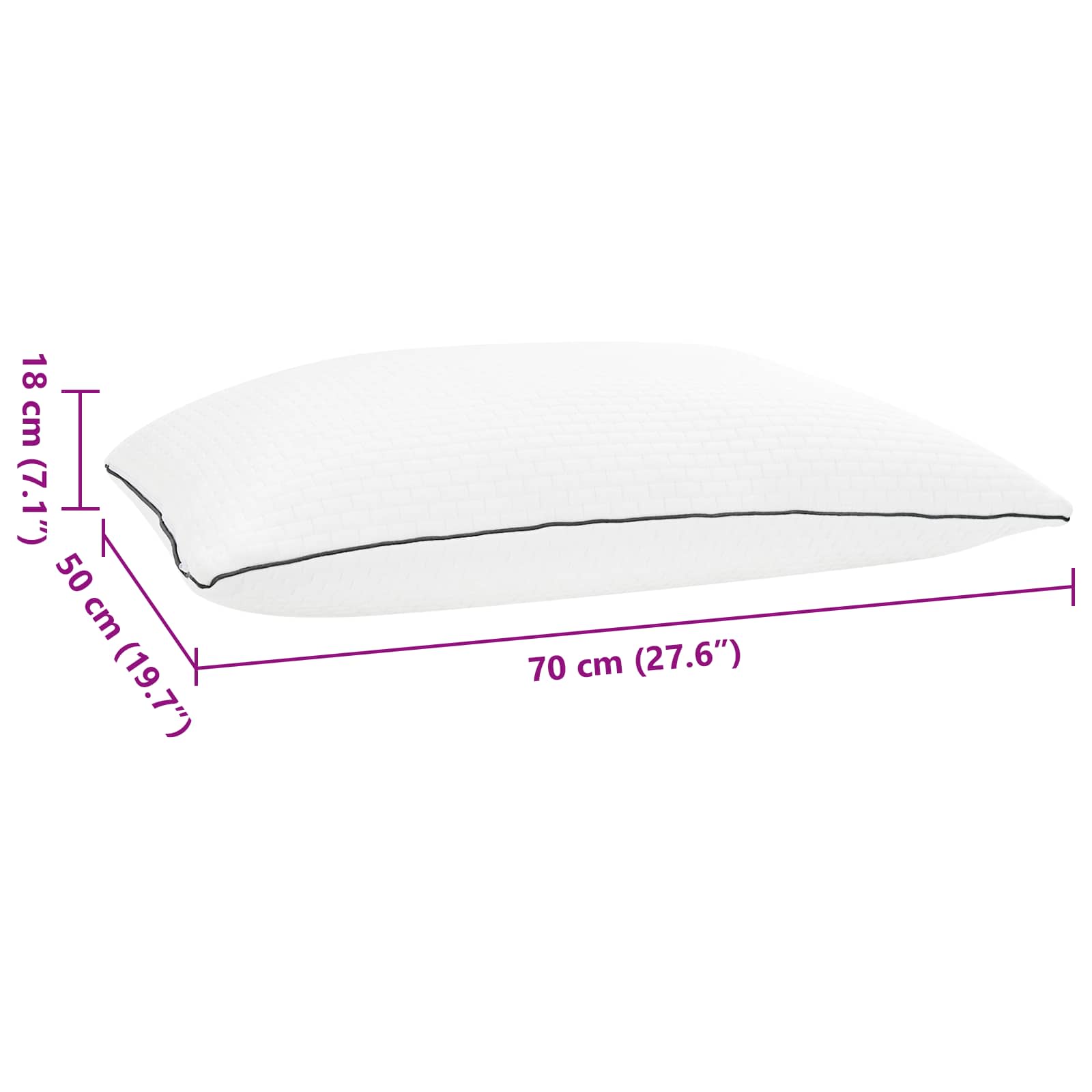 Alvó párna 40 x 80 x 15 cm