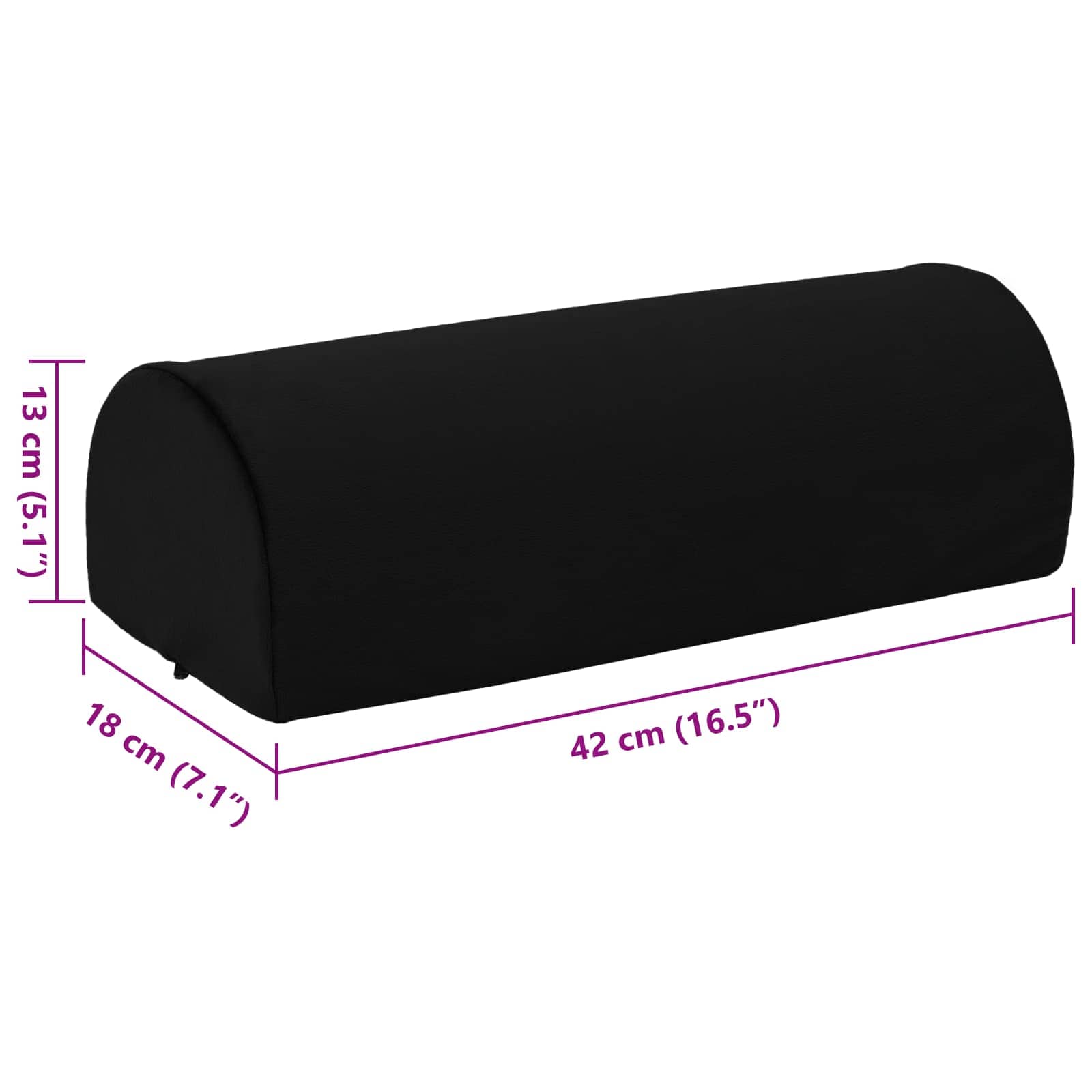 Lábpárna egyszínű fekete