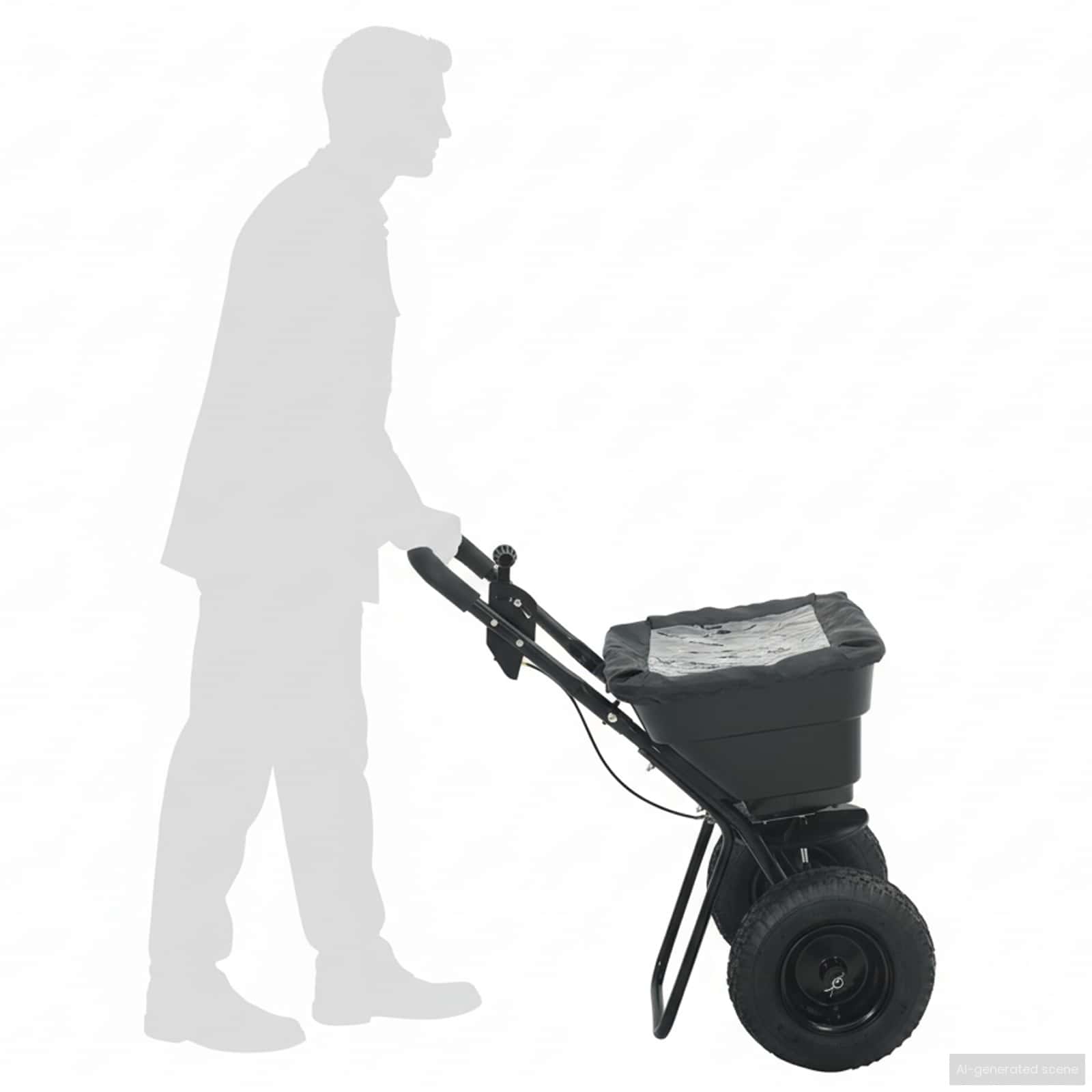 Elterítő fekete 80,5 x 53 x 78,5 cm pvc és acél