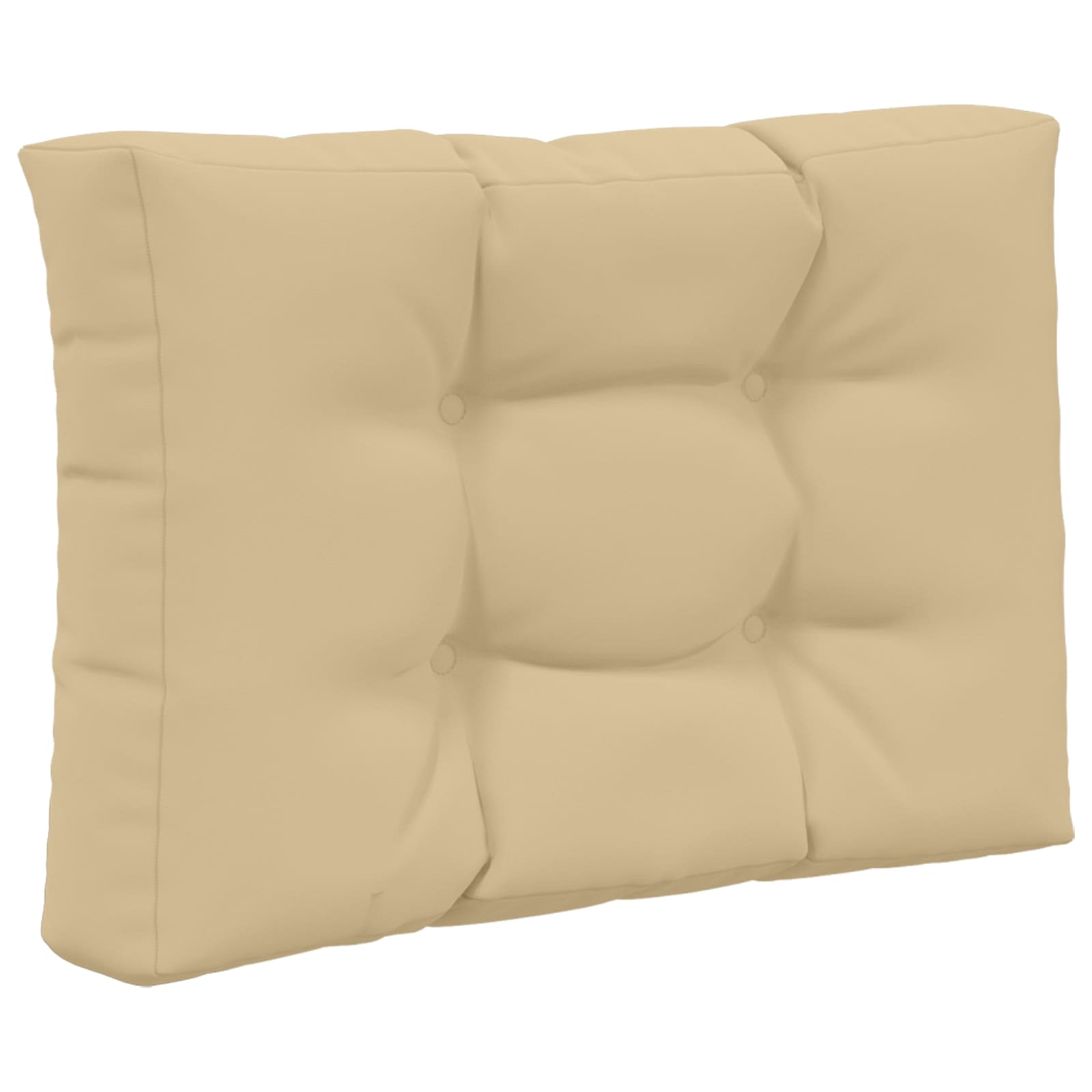 Kültéri kanapé párna 3 pcs bézs poliészter