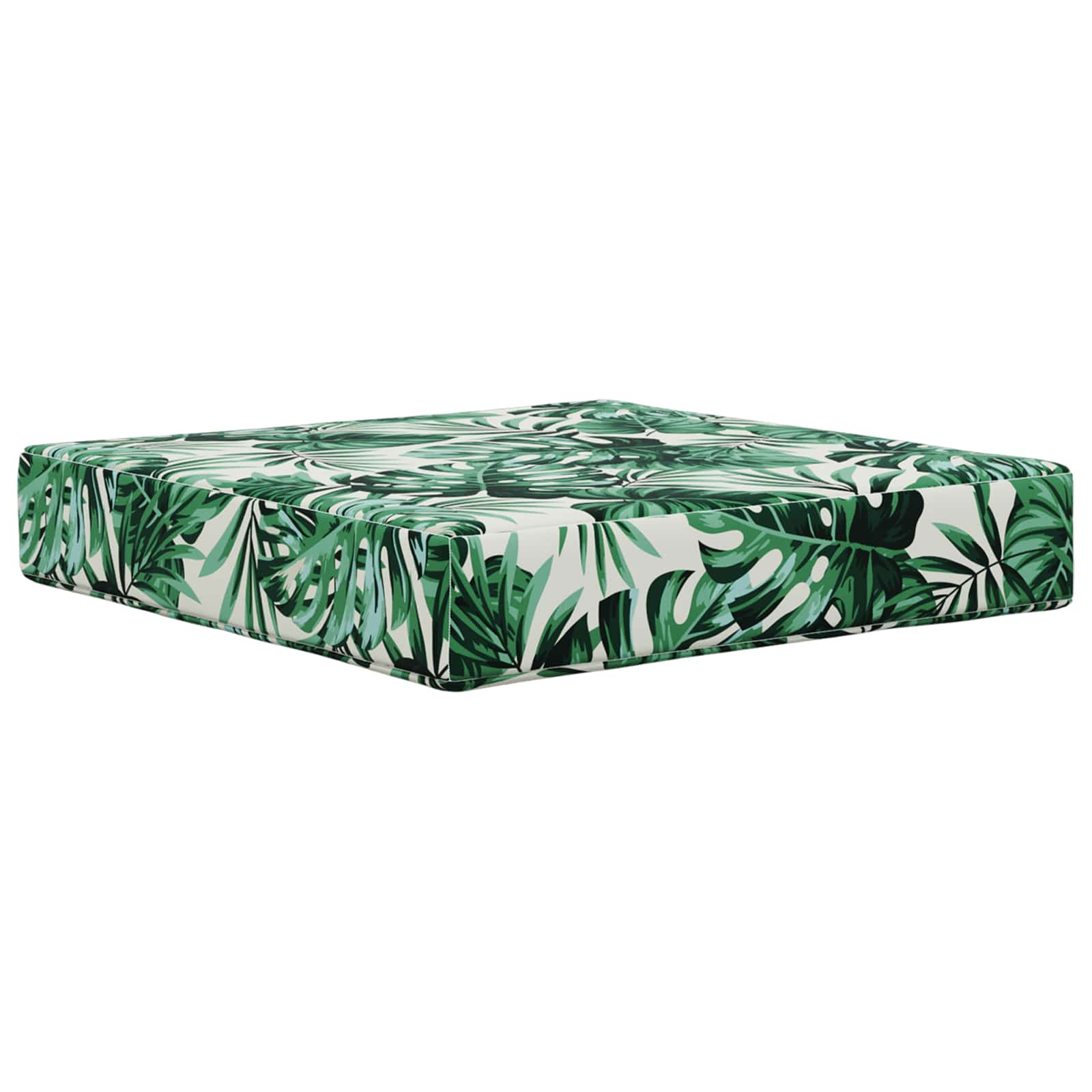 Kültéri kanapé párna 3 pcs levél mintázat poliészter