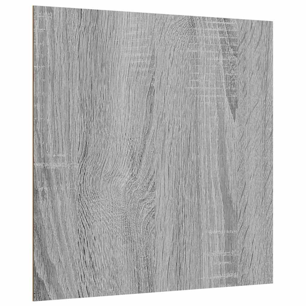Dekor panelek 50 pcs szürke sonoma 30 x 30 x 0.3 cm faanyag Dekor panelek 50 pcs szürke sonoma 30 x 30 x 0.3 cm faanyag