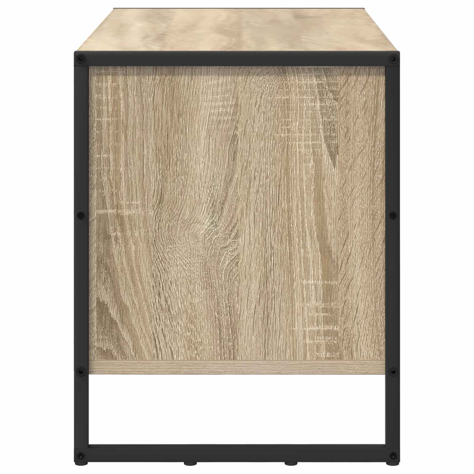 Cipőszekrény tárolóval sonoma 60 x 35 x 44 cm faanyag