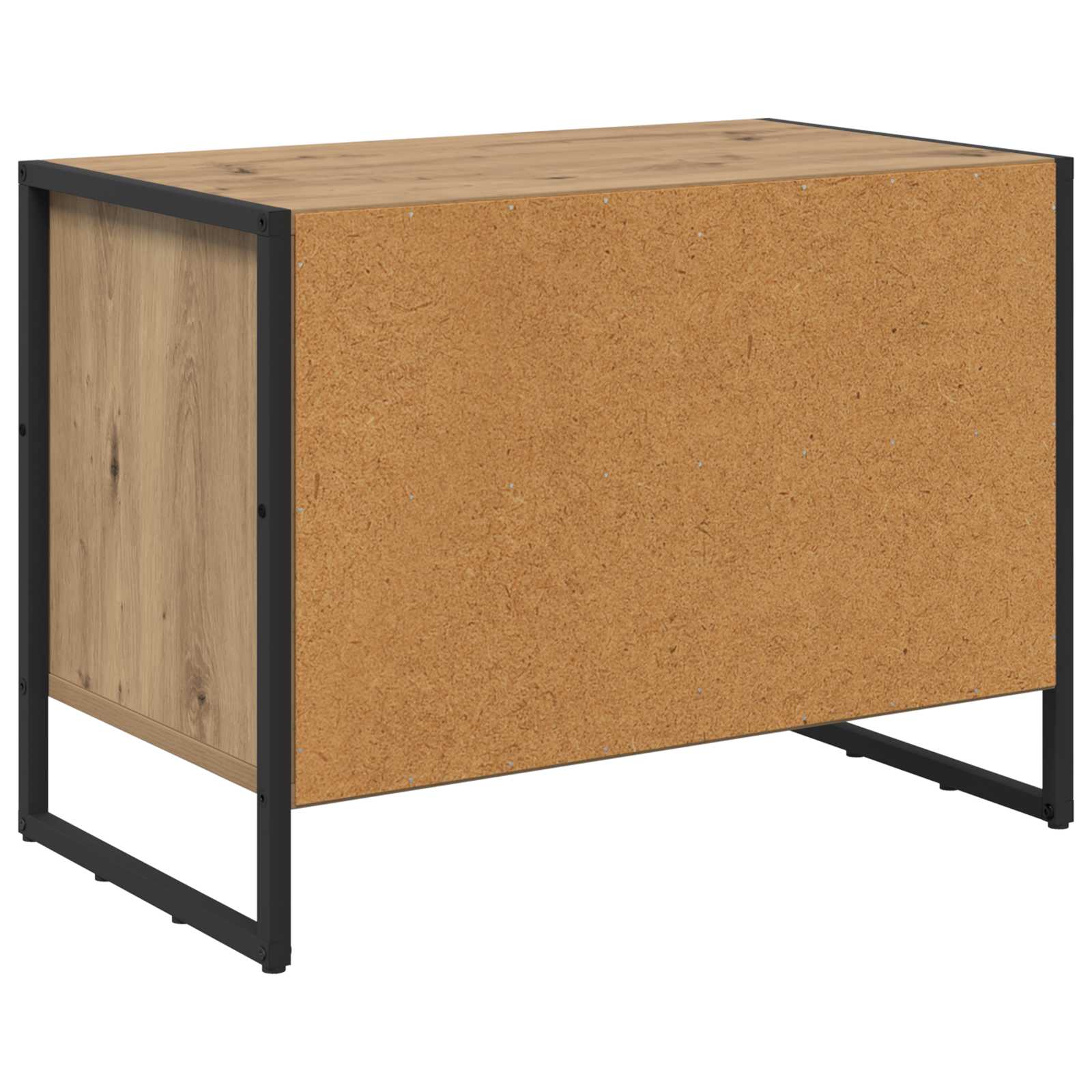 Cipőszekrény tárolóval művészi tölgy 60 x 35 x 44 cm faanyag