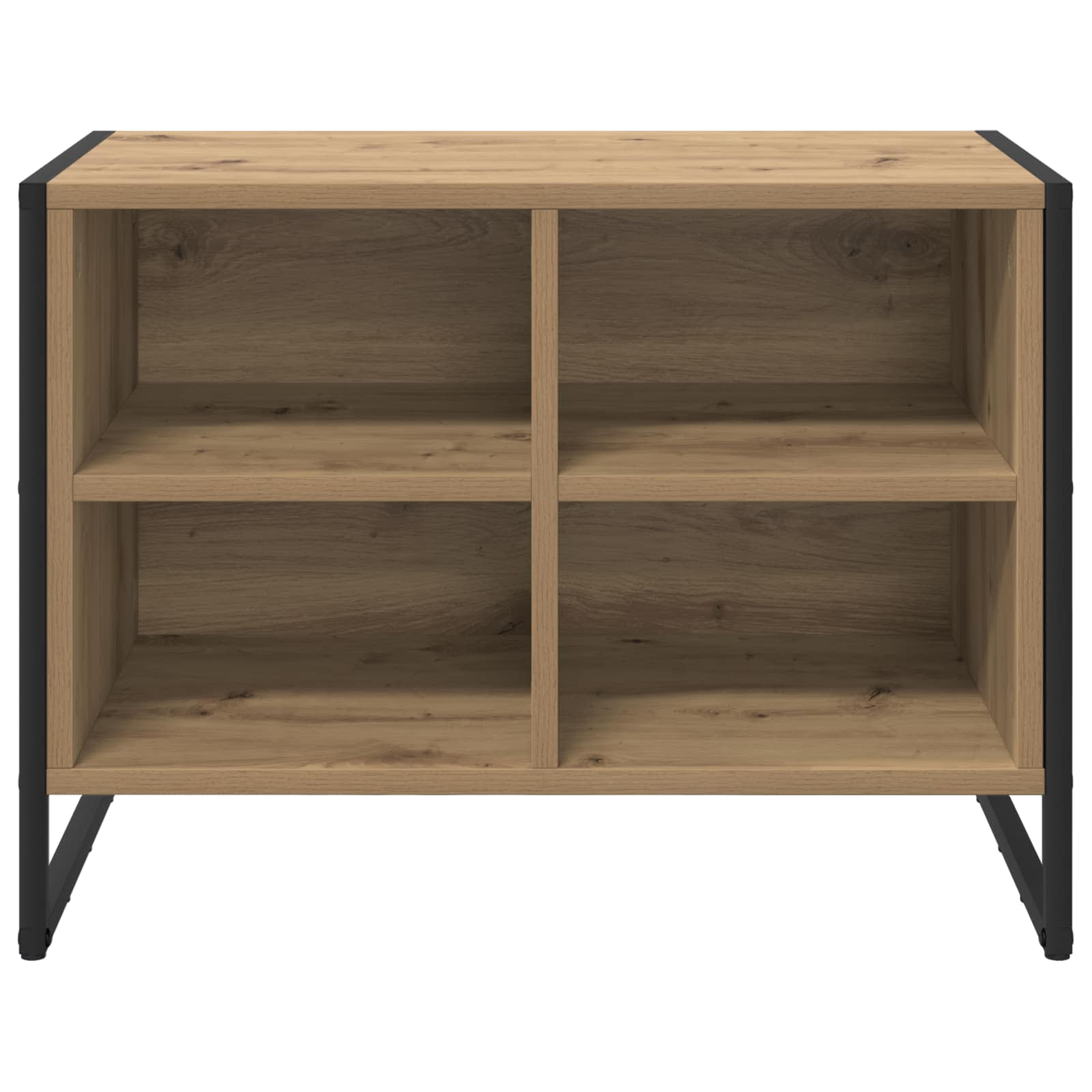 Cipőszekrény tárolóval művészi tölgy 60 x 35 x 44 cm faanyag