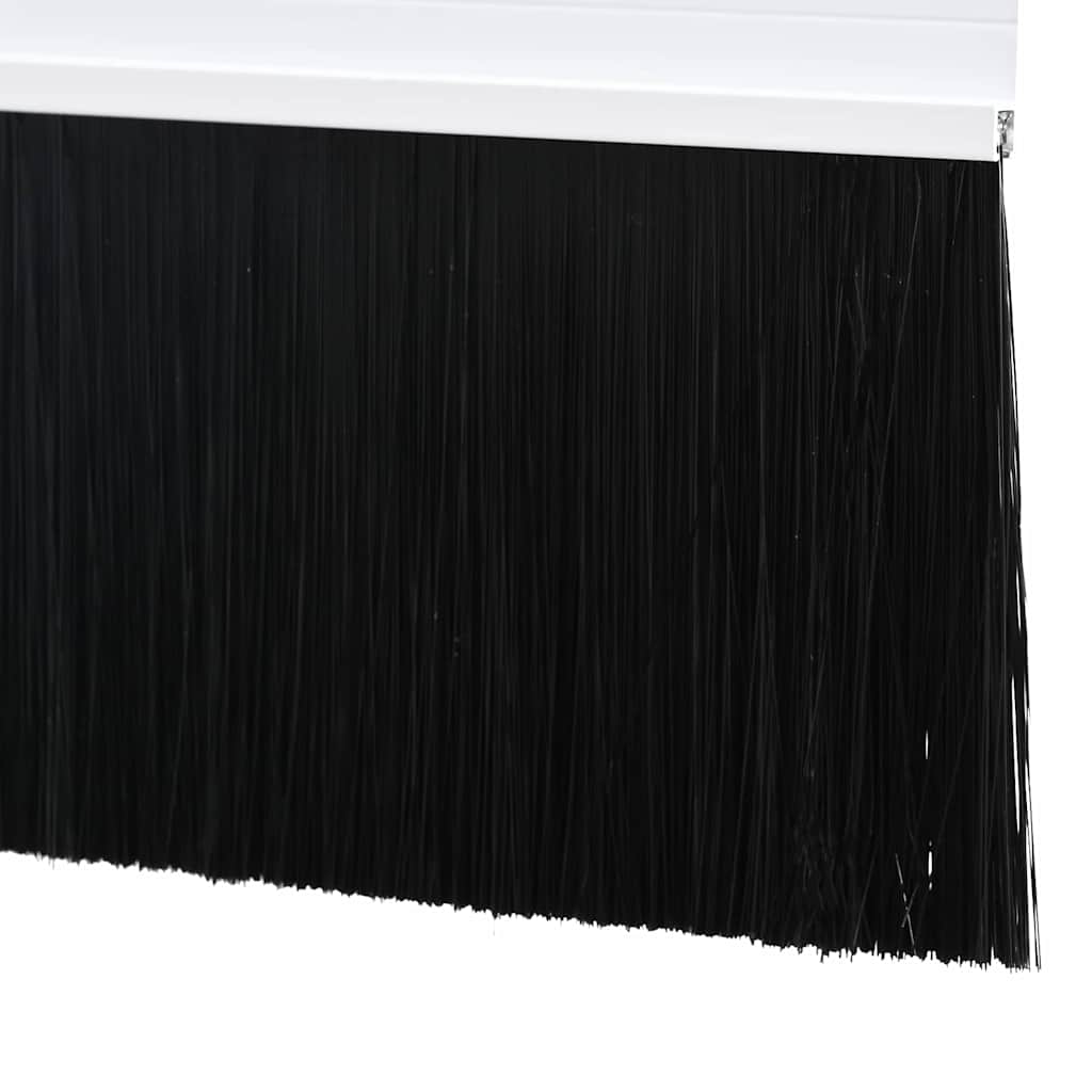 Csavaros ajtó kefe zár 2 pcs fehér 100 cm alumínium ötvözet