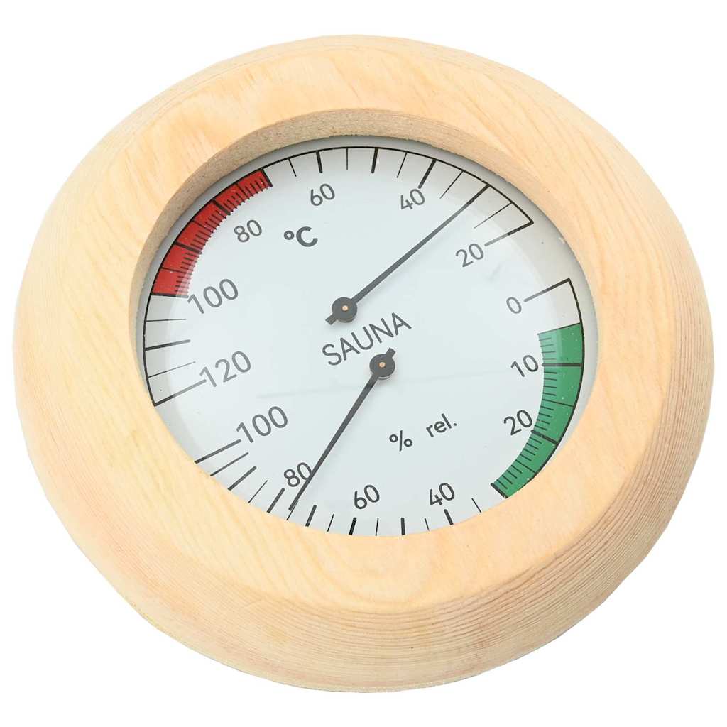 Szauna kiegészítő készlet 4 pcs barna tömör fenyőfa és kender