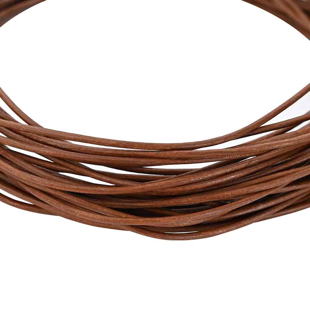 Bőr zsinór világos barna ø1 mm x 50 m bőr