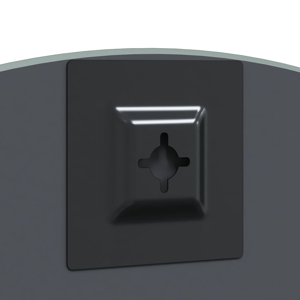 Fali tükör ø 50 cm edzett üveg