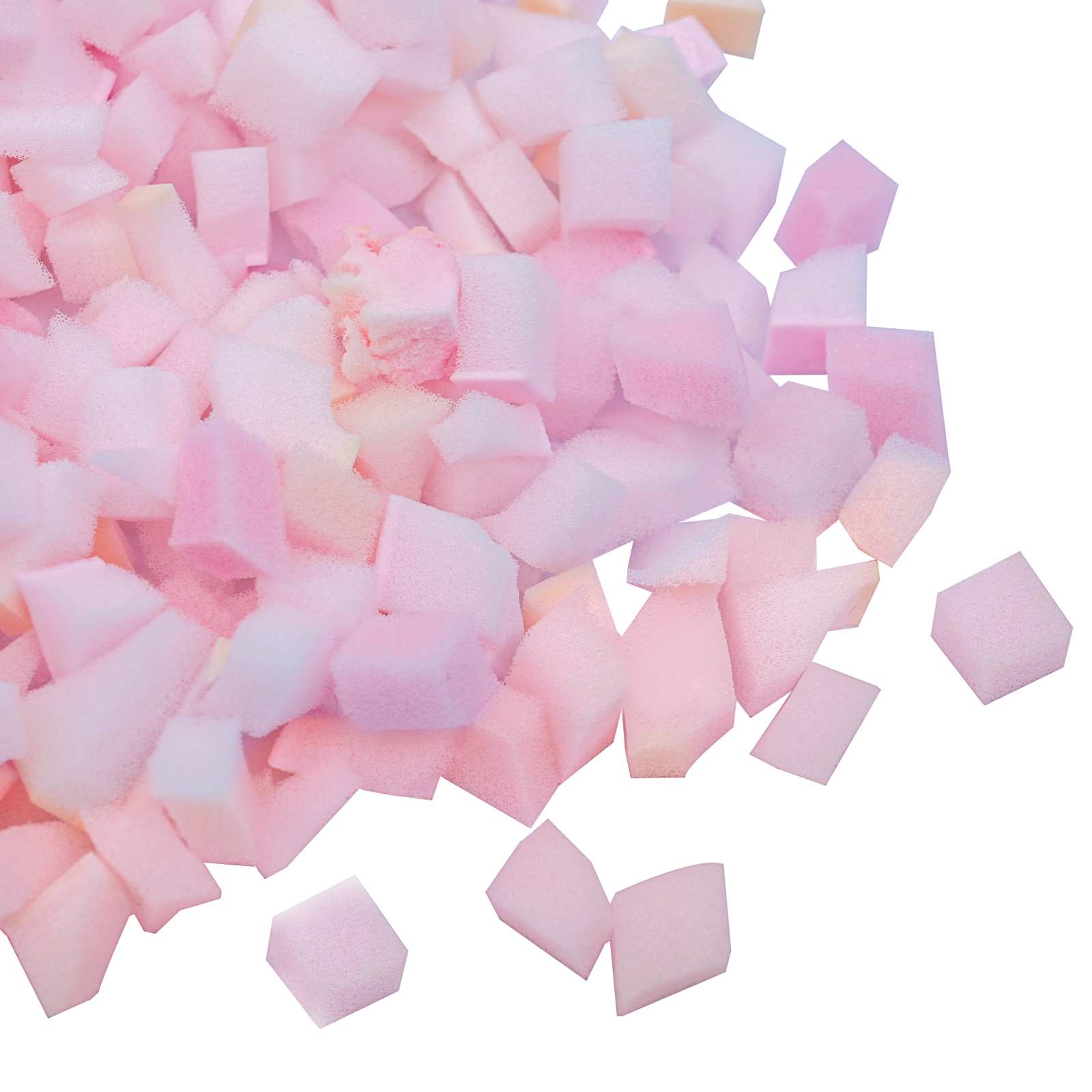 Tépett habtöltet rózsaszín 106 x 46 x 46 cm poliuretán